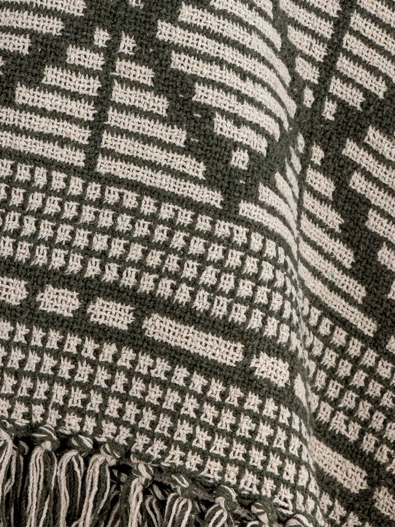 Large Throw Blanket - Green