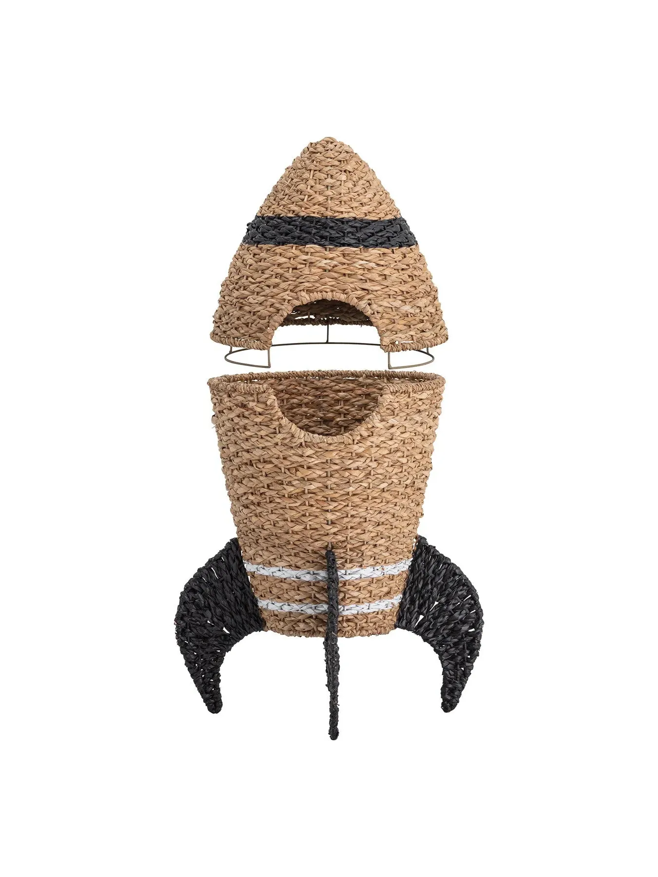 Storage Basket with Lid - Natural, Seagrass