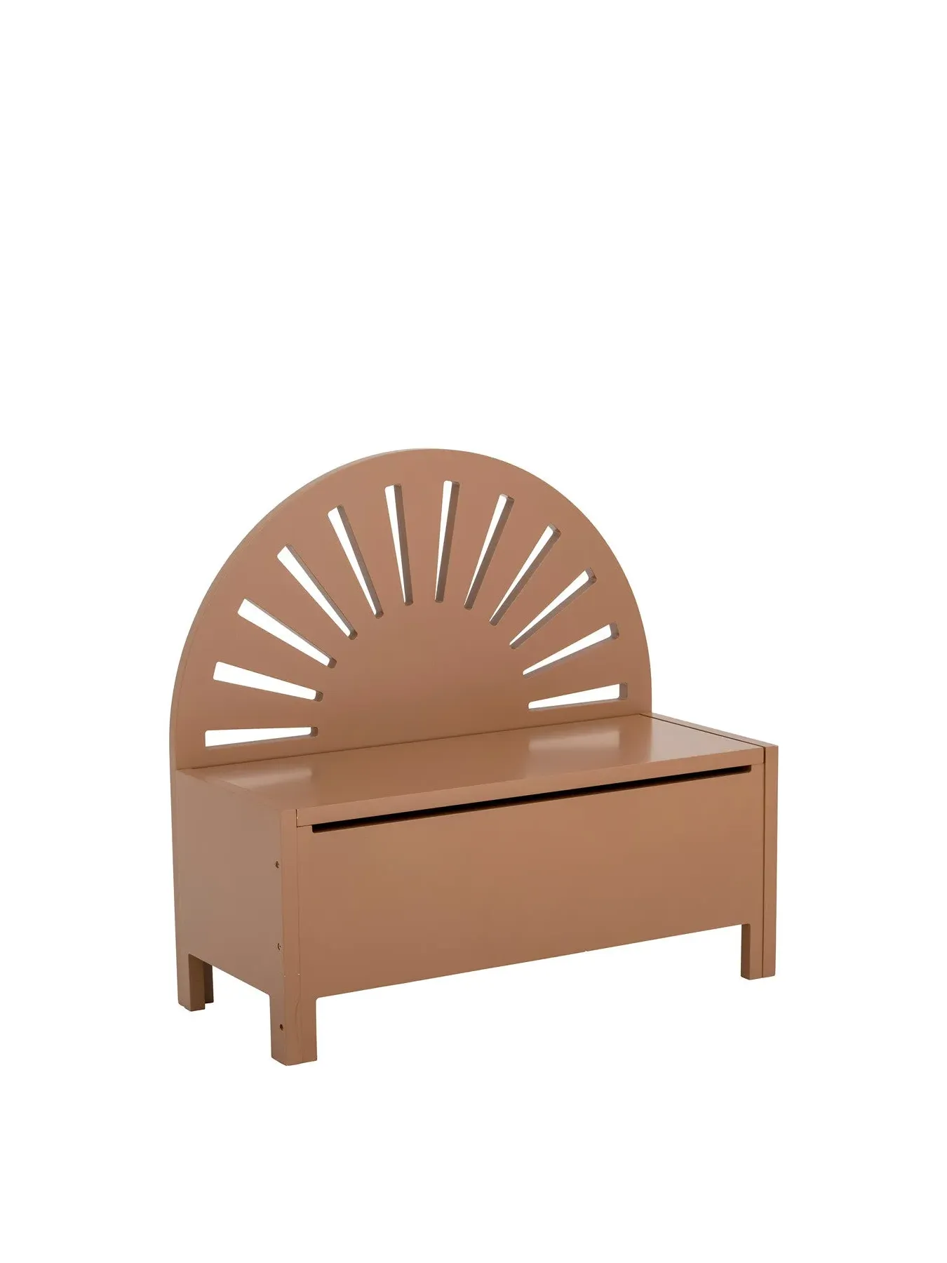 Storage Bench with Soft-Close - Brown, MDF
