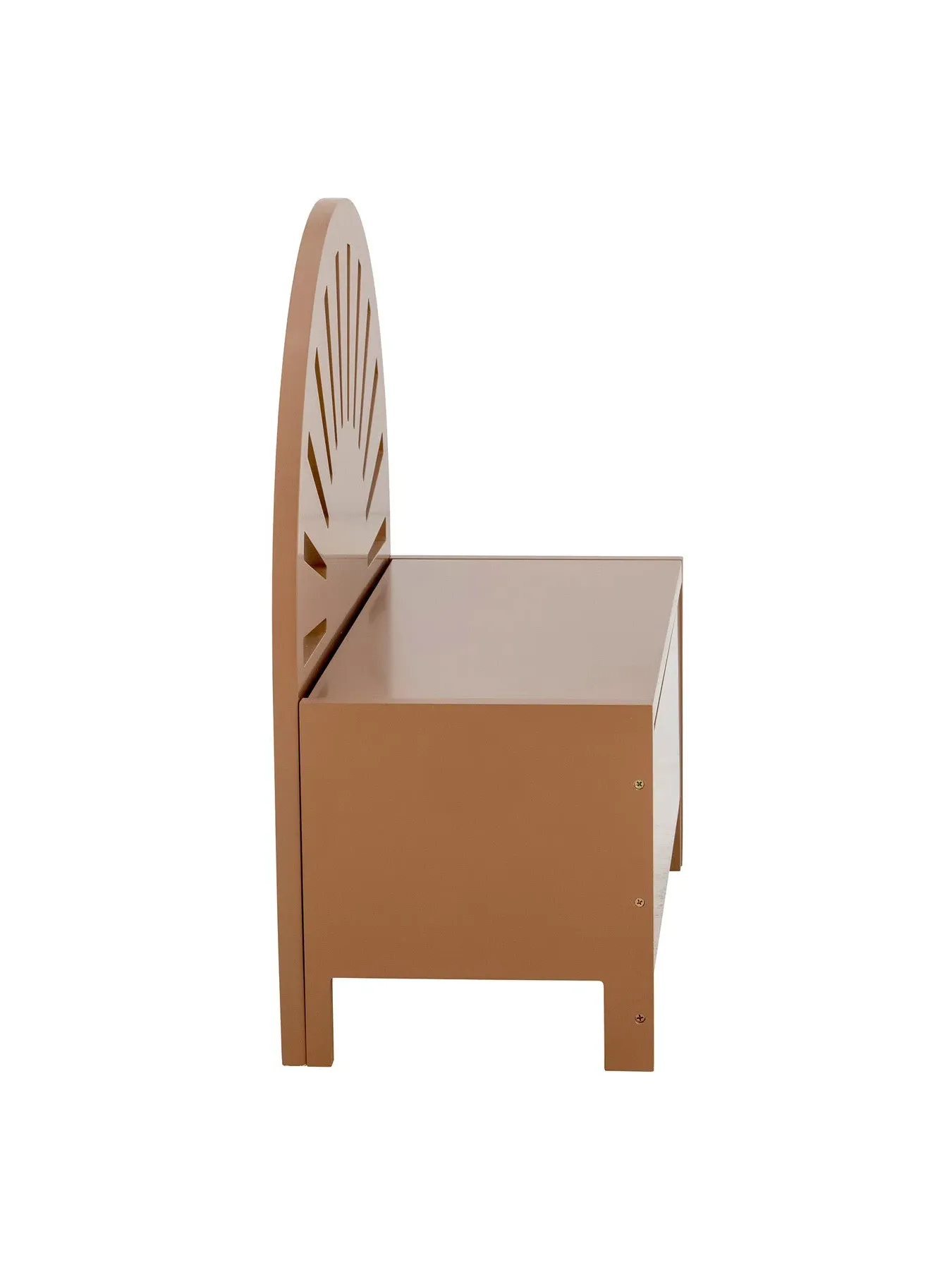 Storage Bench with Soft-Close - Brown, MDF