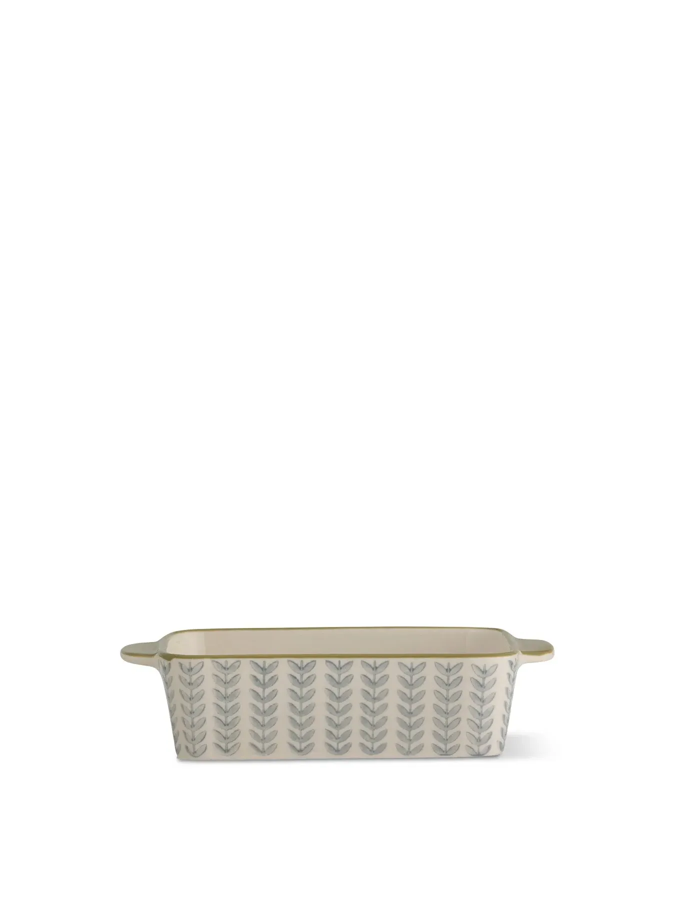Rectangular Oven Dish with Handles - Green Blue image