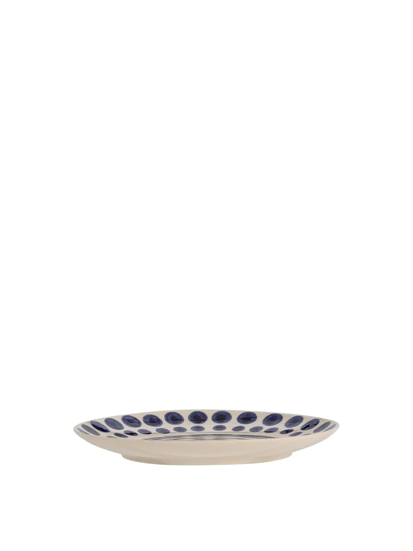Small Plate Hand-Painted - Orange, Ceramic