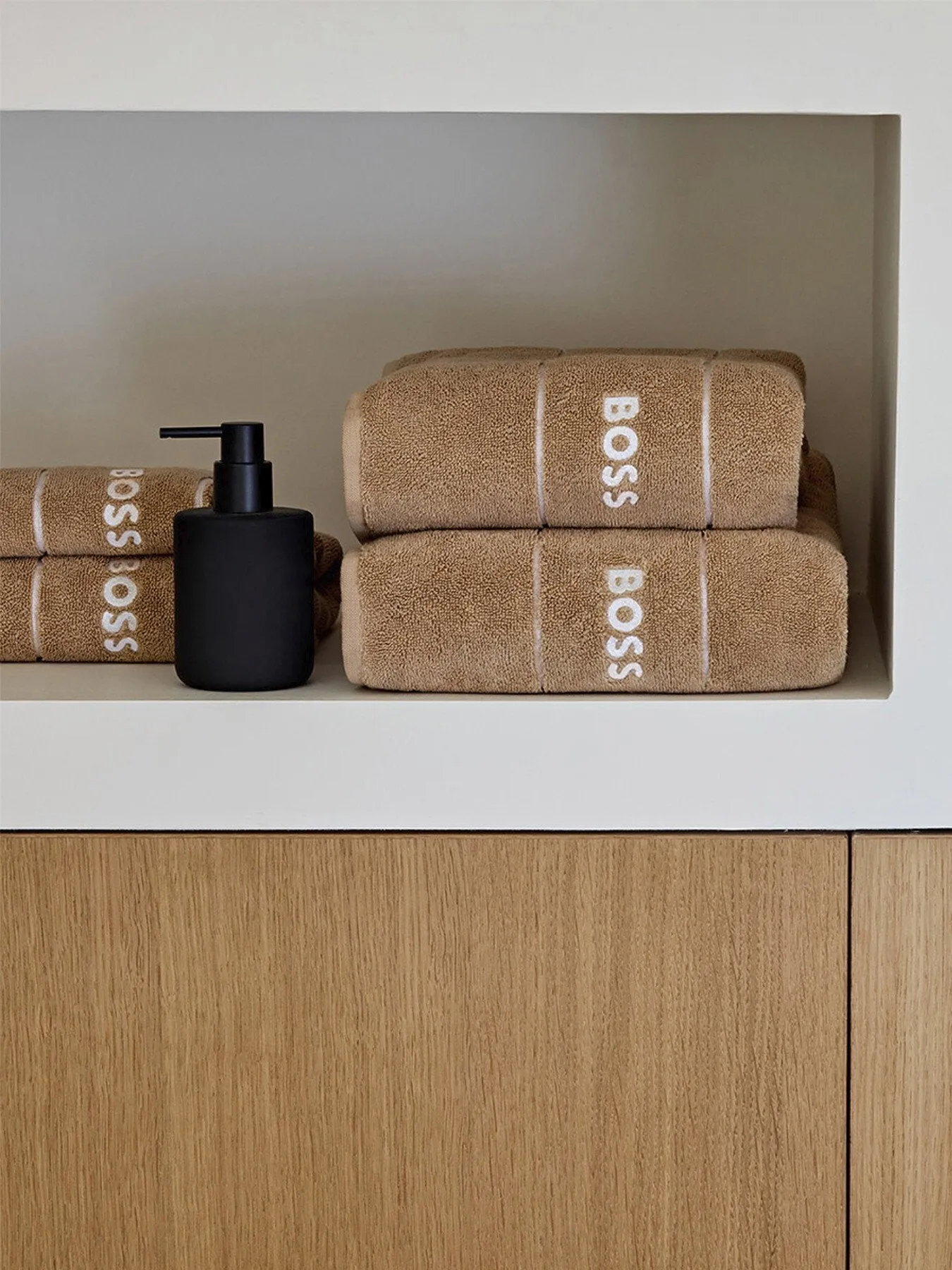 Bath Sheet Towel - Natural Pecan, Cotton