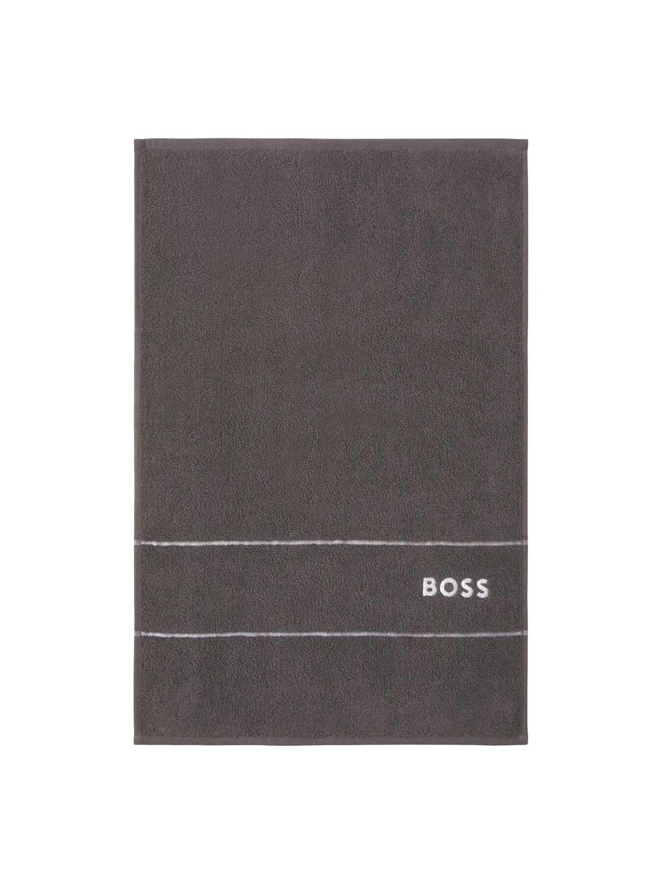 Guest Towel with Logo Embroidery - Graphite