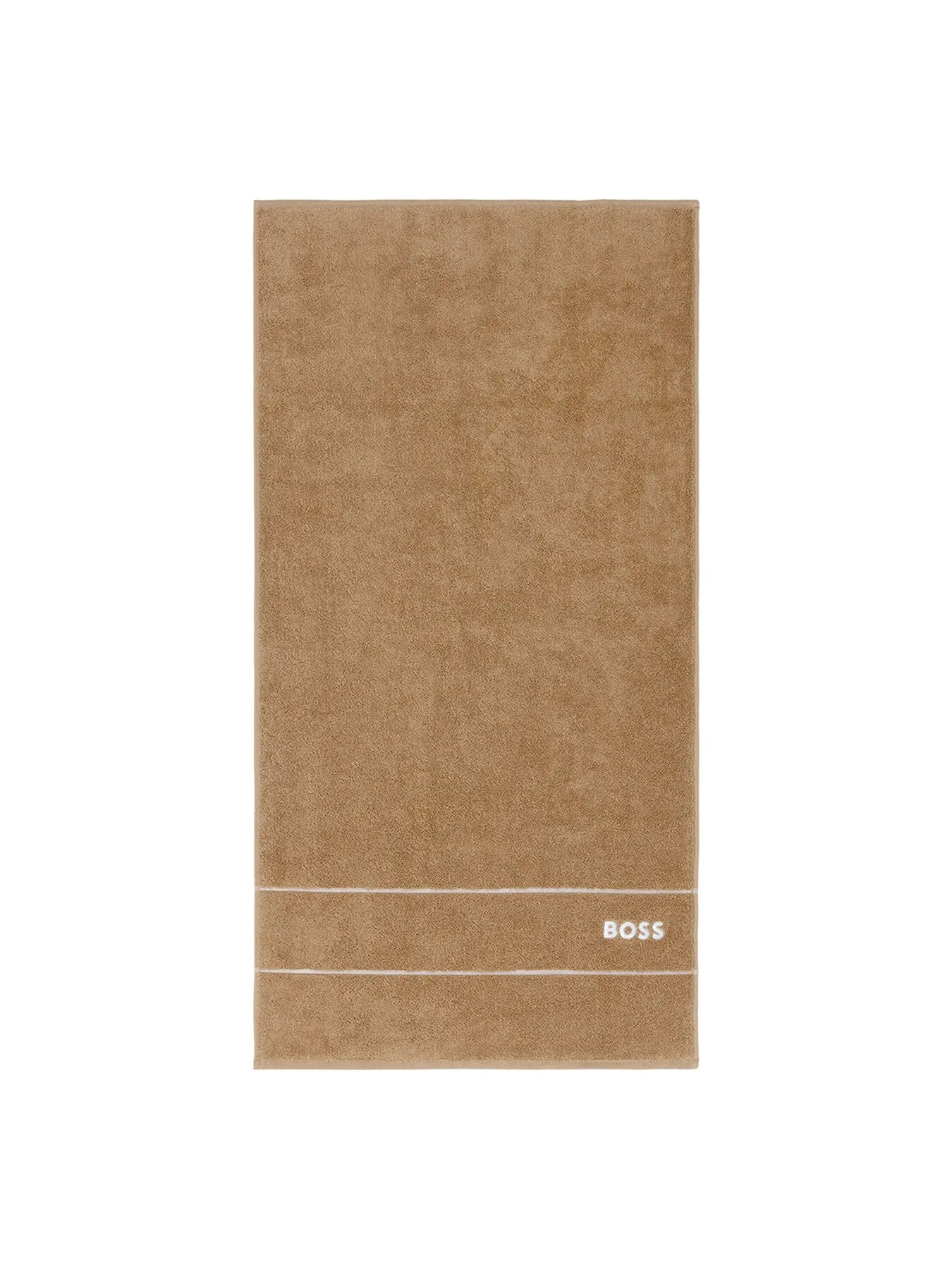 Hand Towel Plain Design - Pecan, Cotton