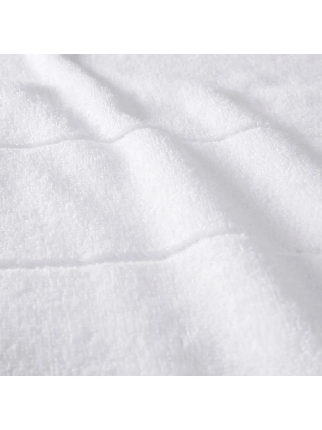 Hand Towel with Logo Embroidery - Ice, Cotton