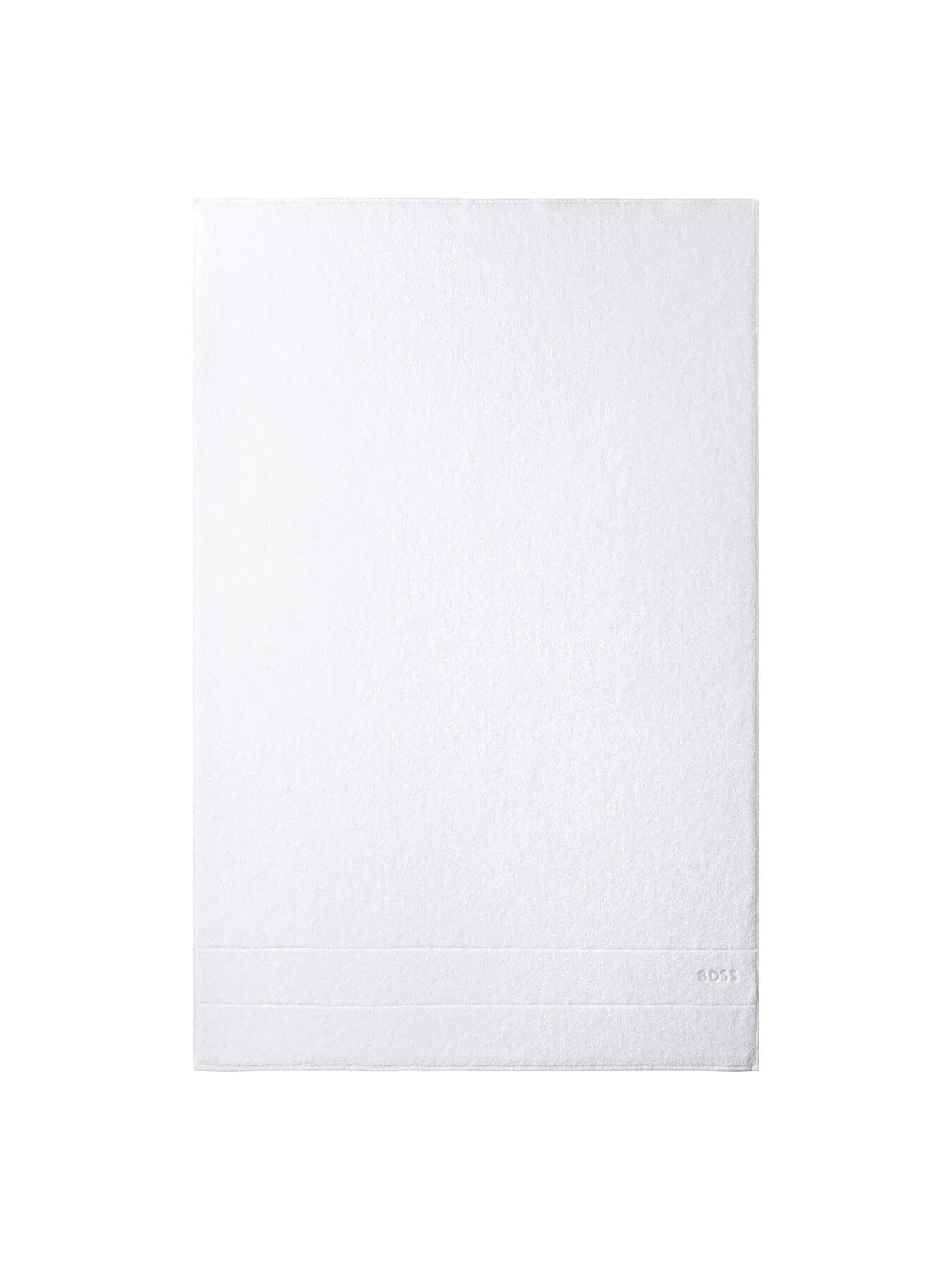 Hand Towel with Logo Embroidery - Ice, Cotton