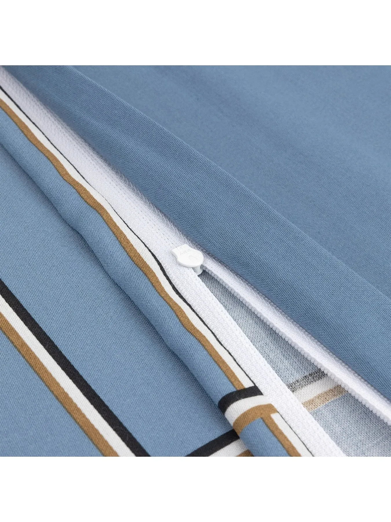 Single Check Duvet Cover - Blue