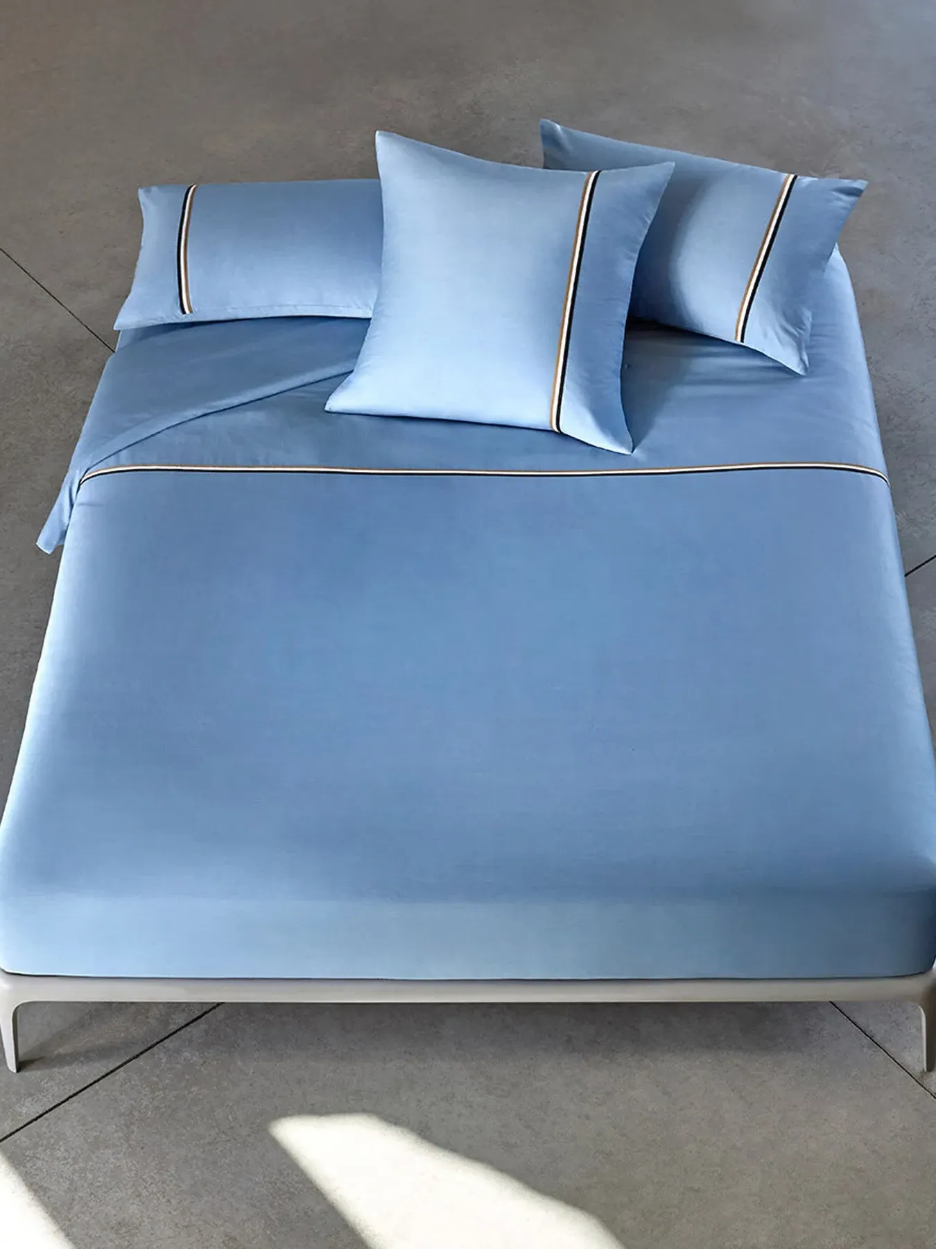 Standard Pillowcase - Blue, Cotton