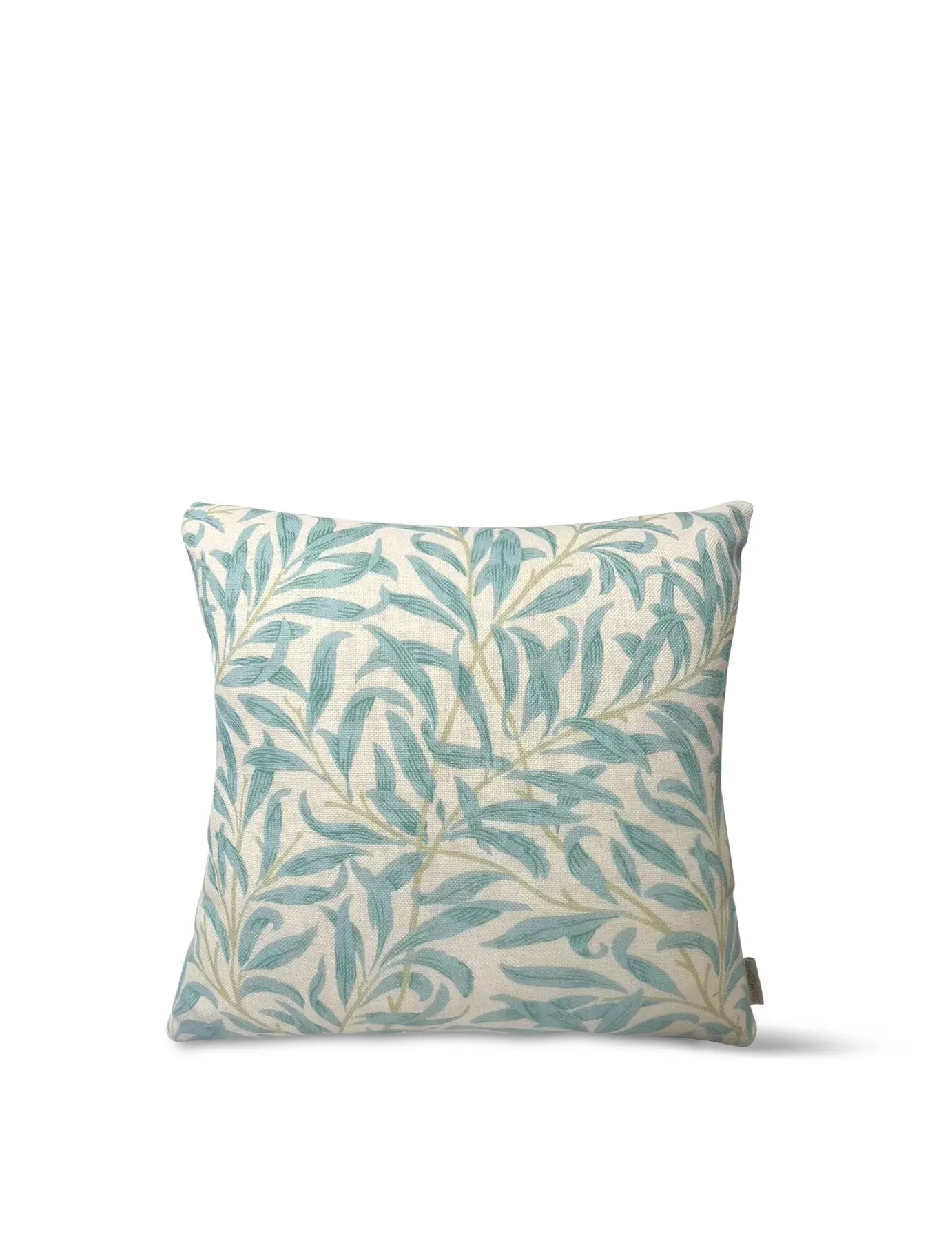 Square Scatter Cushion Bamboo Print - Blue image