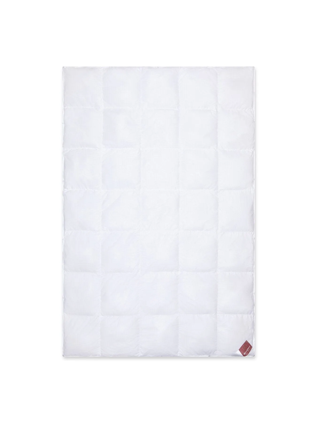Single Goose Down Duvet 10.5 Tog - White, Cotton