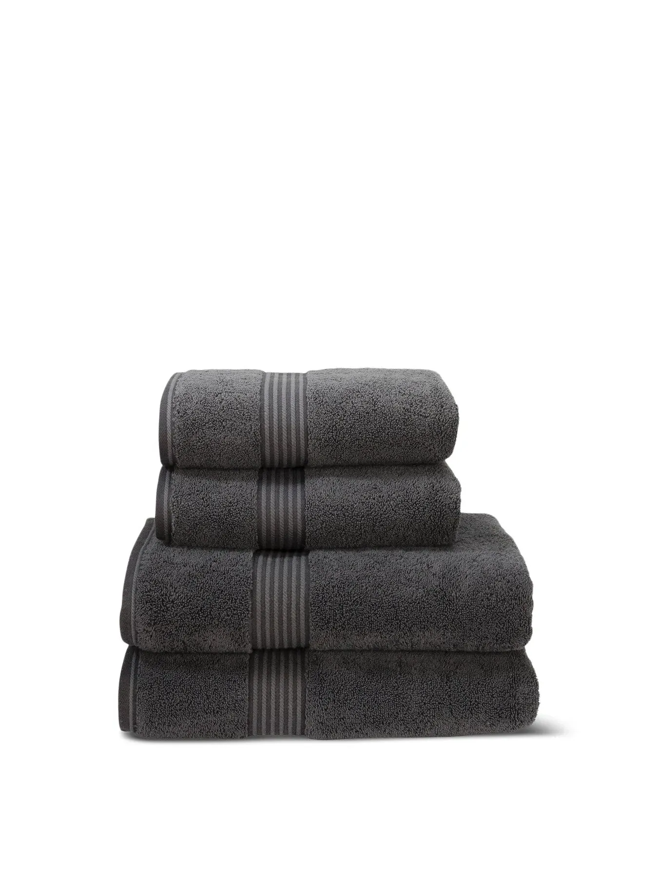 Hand Towel Supreme Hygro - Graphite, Cotton