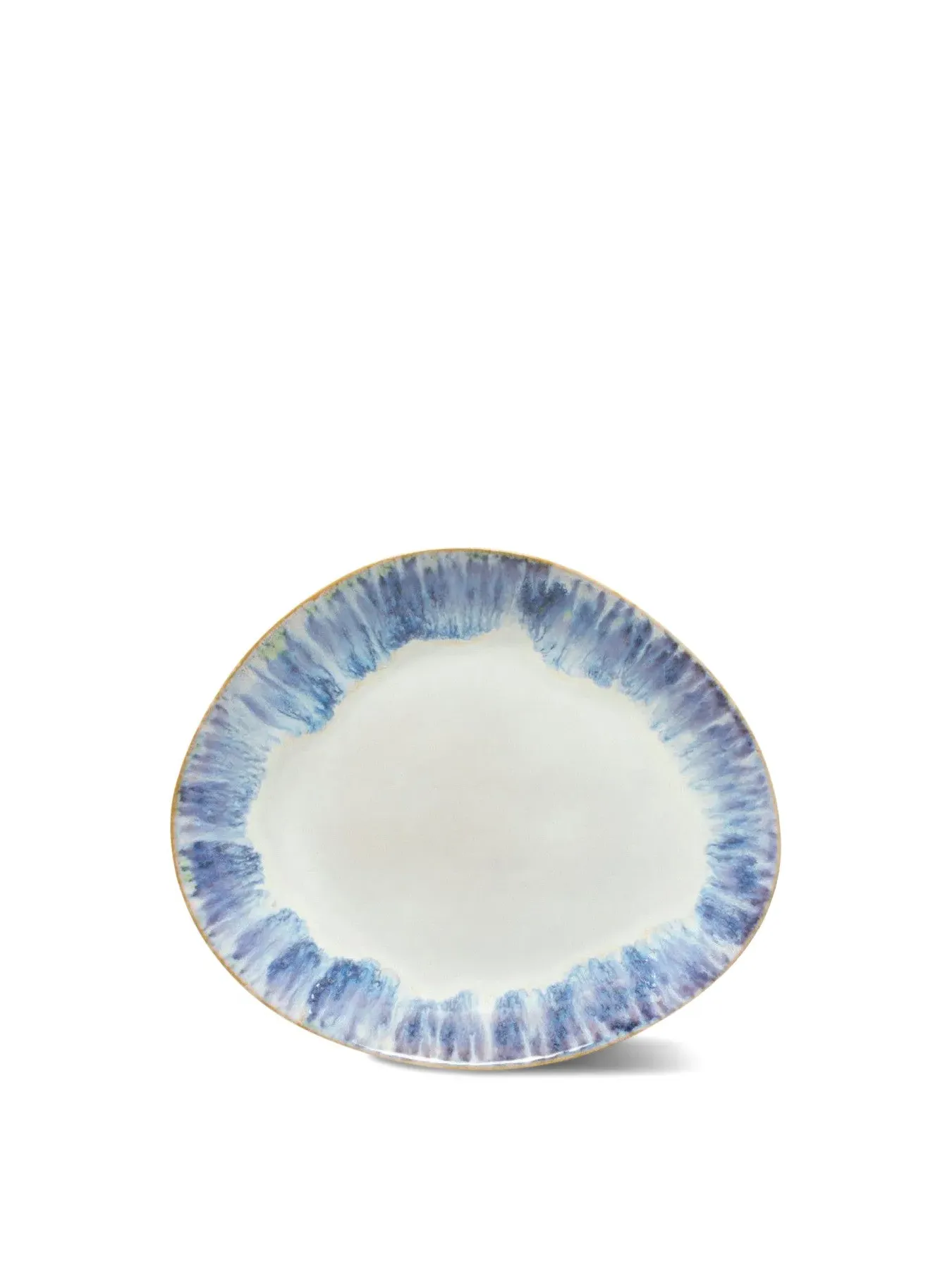 Large Oval Platter - Blue, Ceramic image