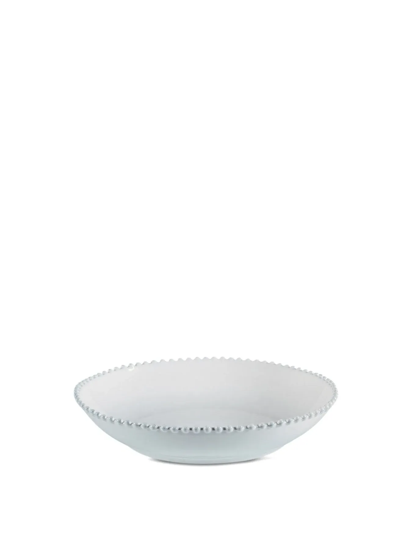 Large Pasta Serving Bowl - White, Stoneware image
