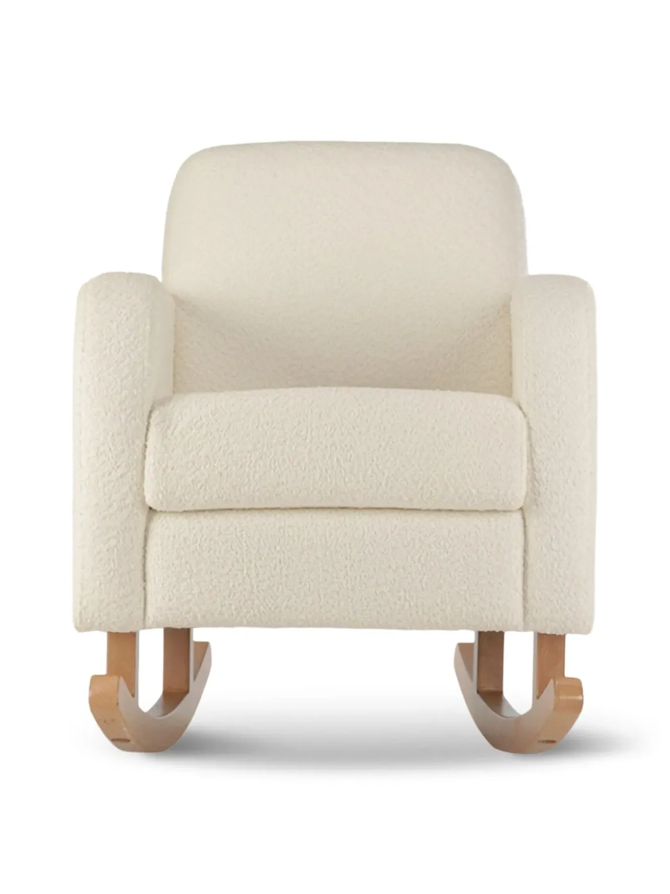 Rocking Nursing Chair - Off White, Boucle image