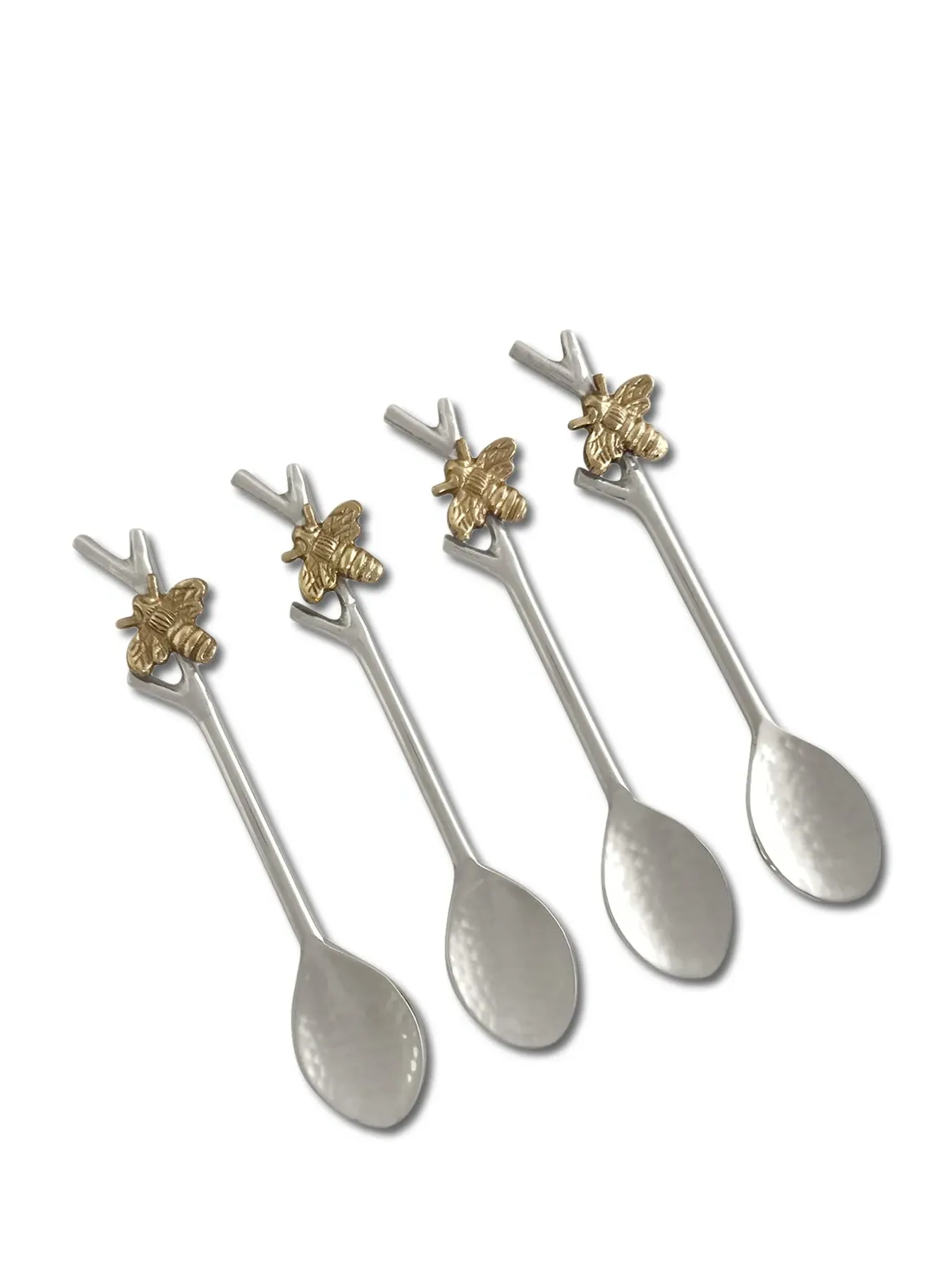 4-Piece Coffee Spoon Set - Stainless Steel image