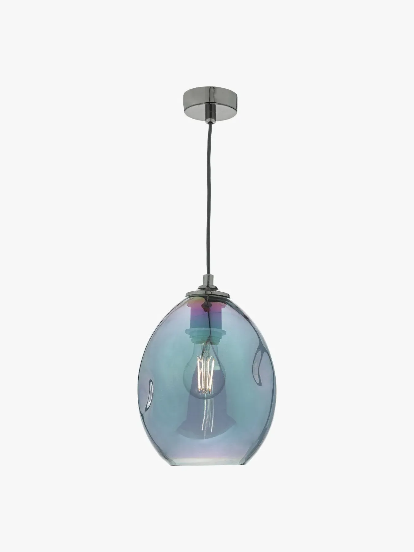 1 Light Pendant Lamp - Black image