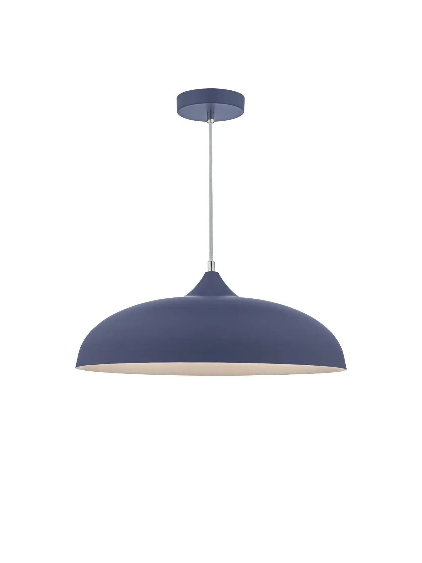 Dome Pendant Light - Blue, Metal image