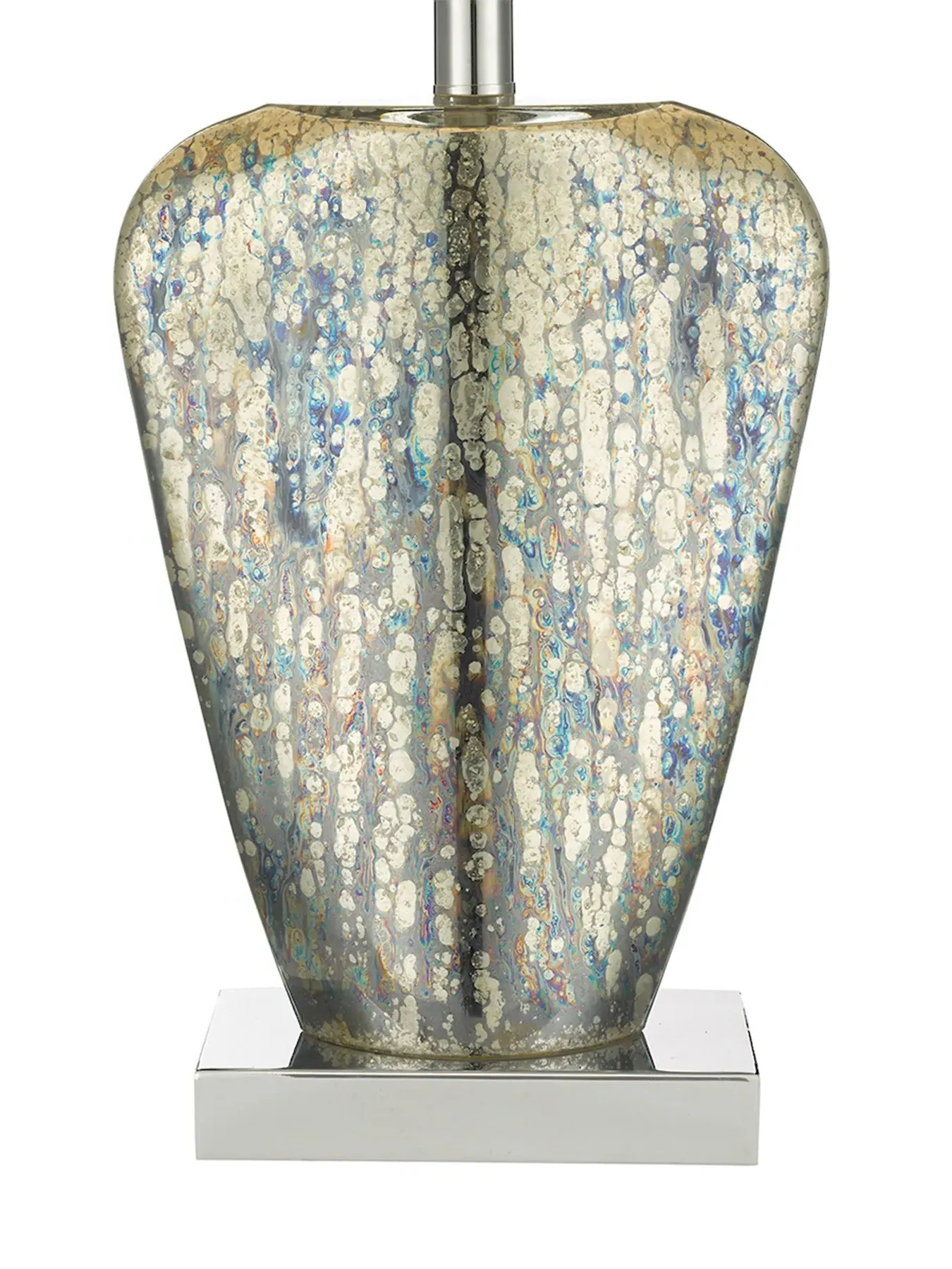 Table Lamp with Shade - Gold, Mercury Glass