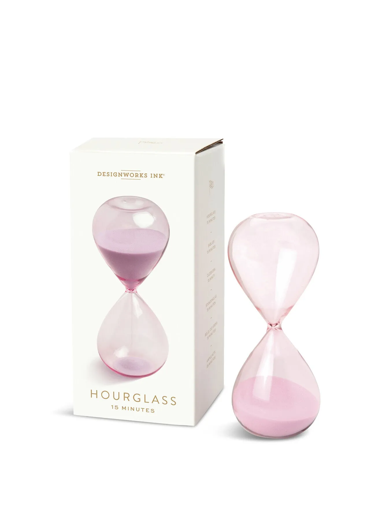15 Min Hourglass Timer - Lilac image