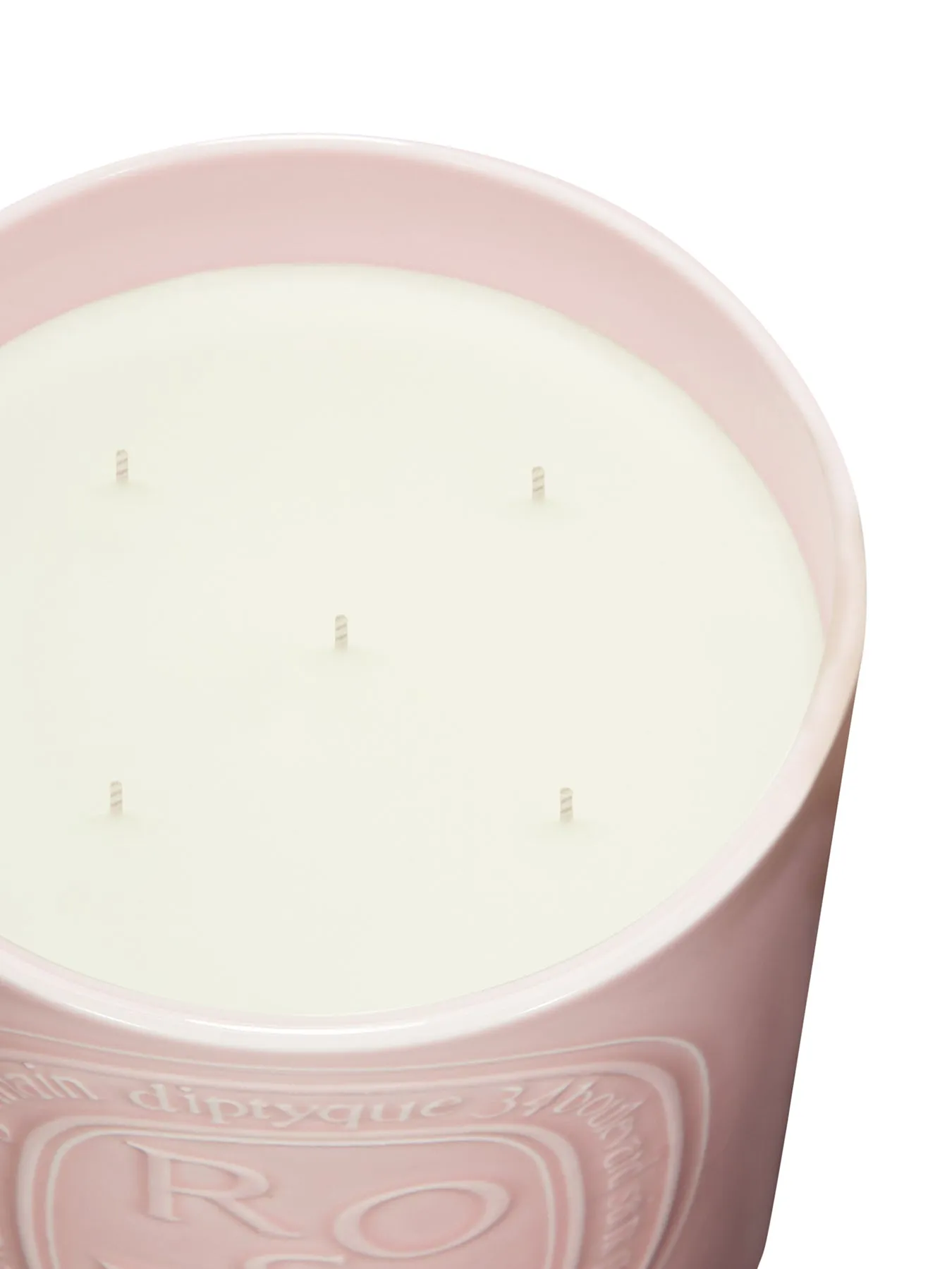 1500g Roses Candle - Terracotta, Porcelain
