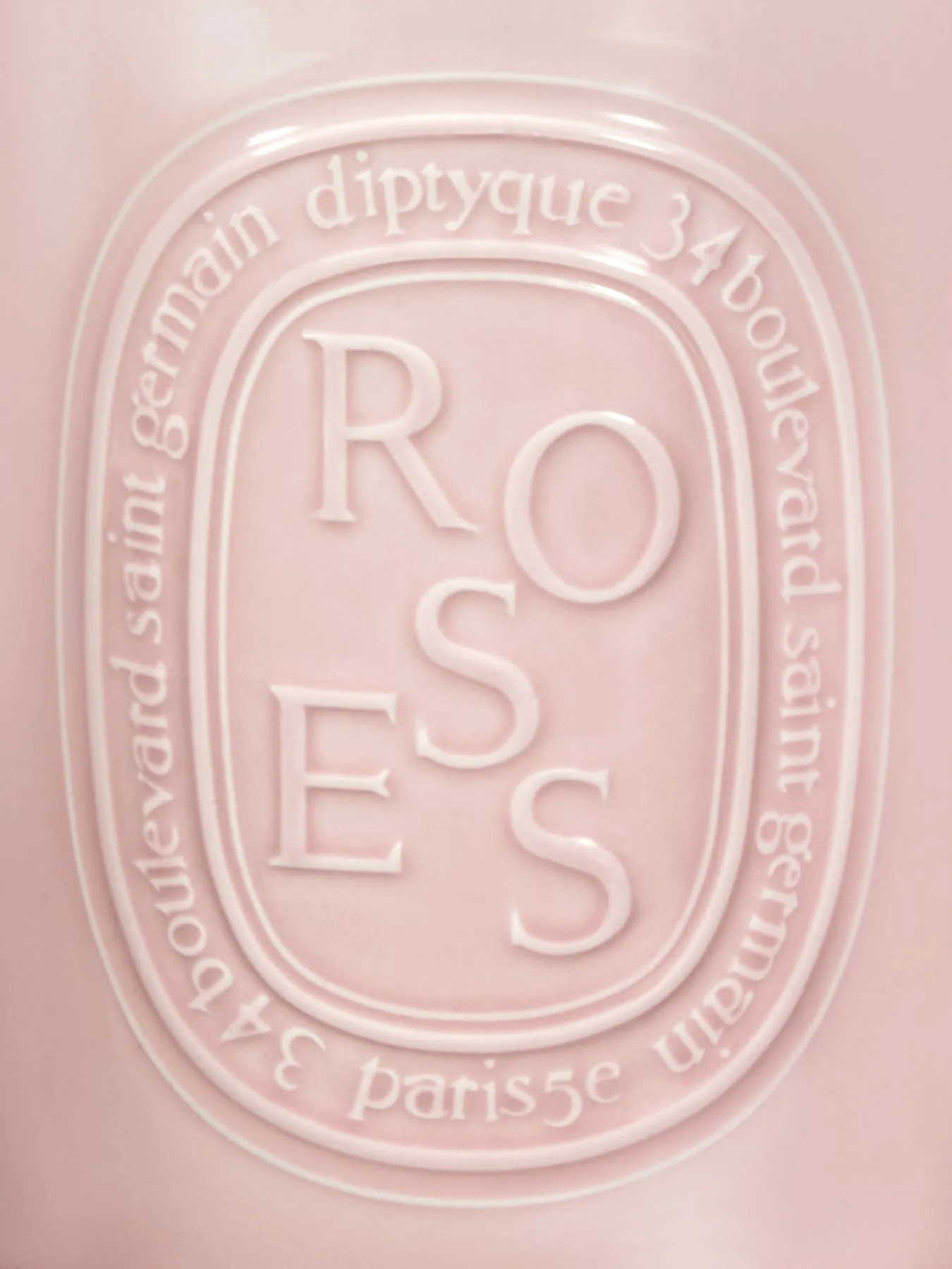 1500g Roses Candle - Terracotta, Porcelain