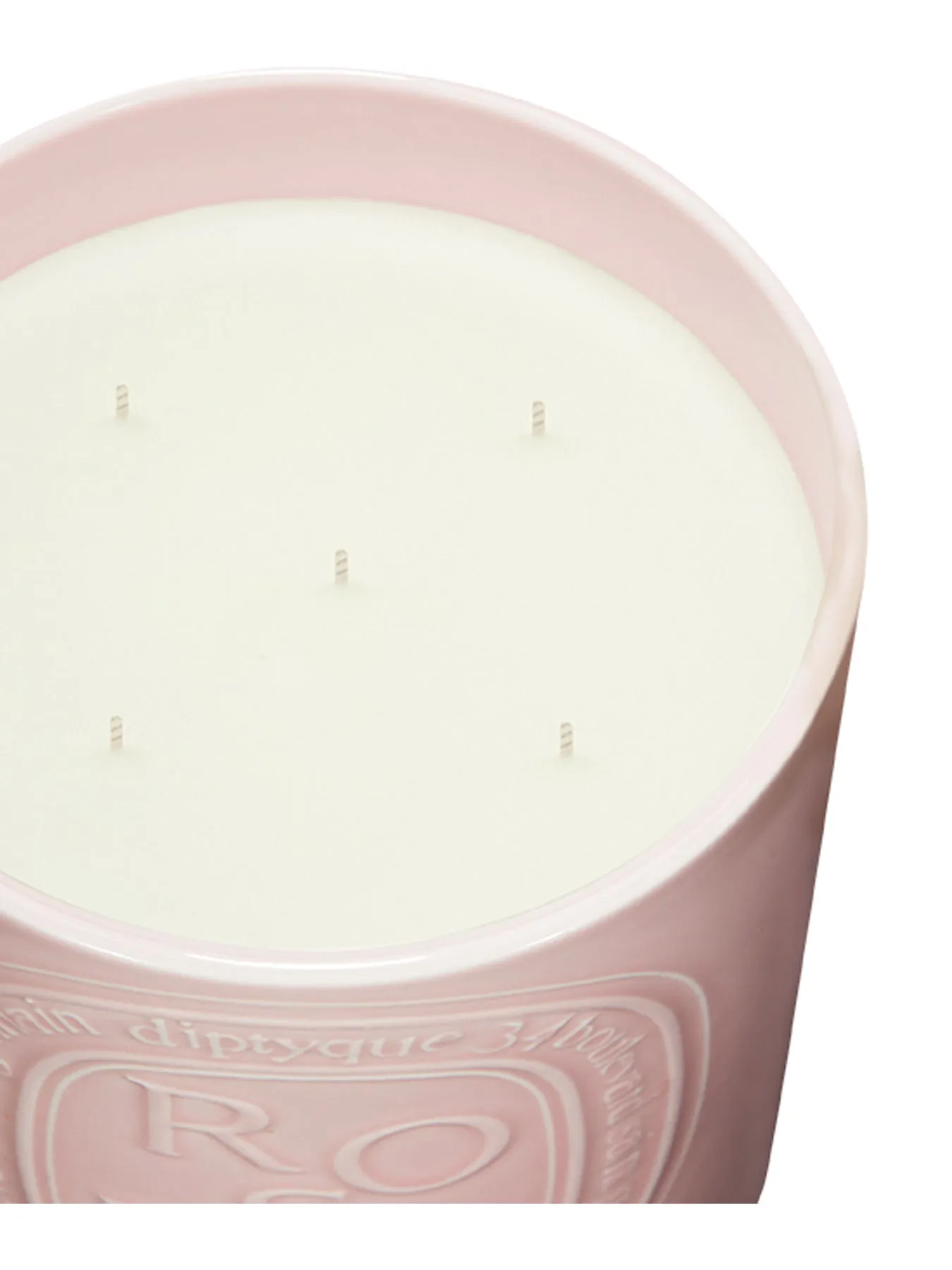 1500g Roses Candle - Terracotta, Porcelain