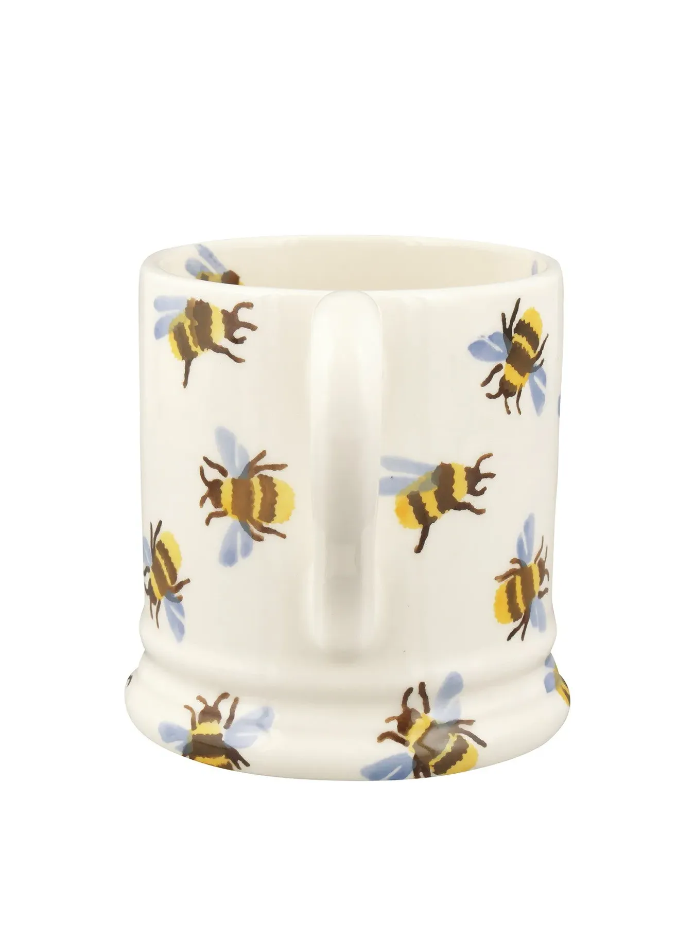 ½ Pint Mug with Bumblebee Design - Ceramic