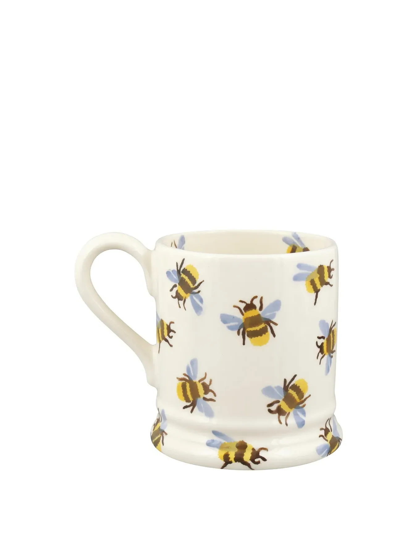 ½ Pint Mug with Bumblebee Design - Ceramic image