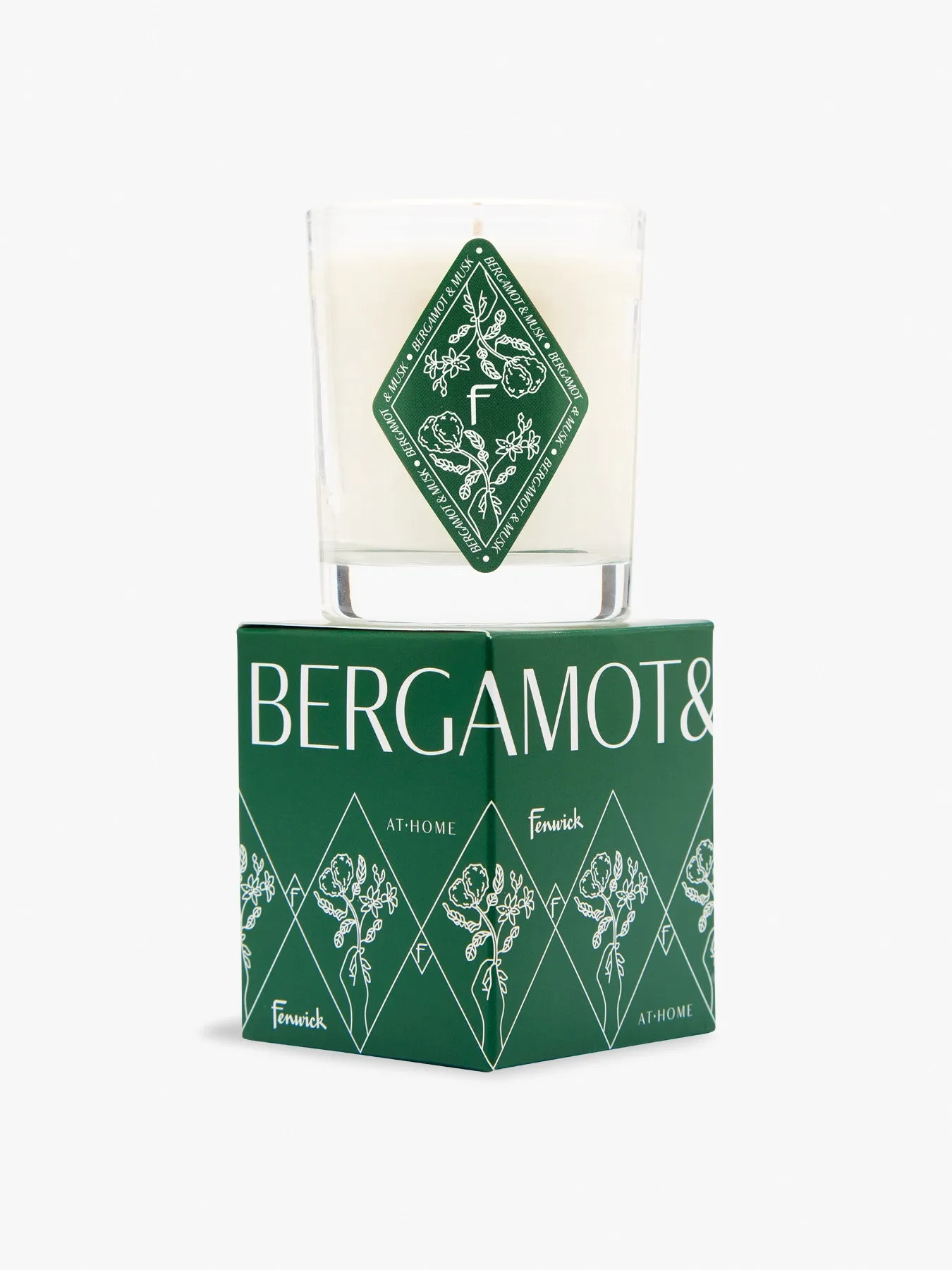 160g Scented Candle - Bergamot Musk
