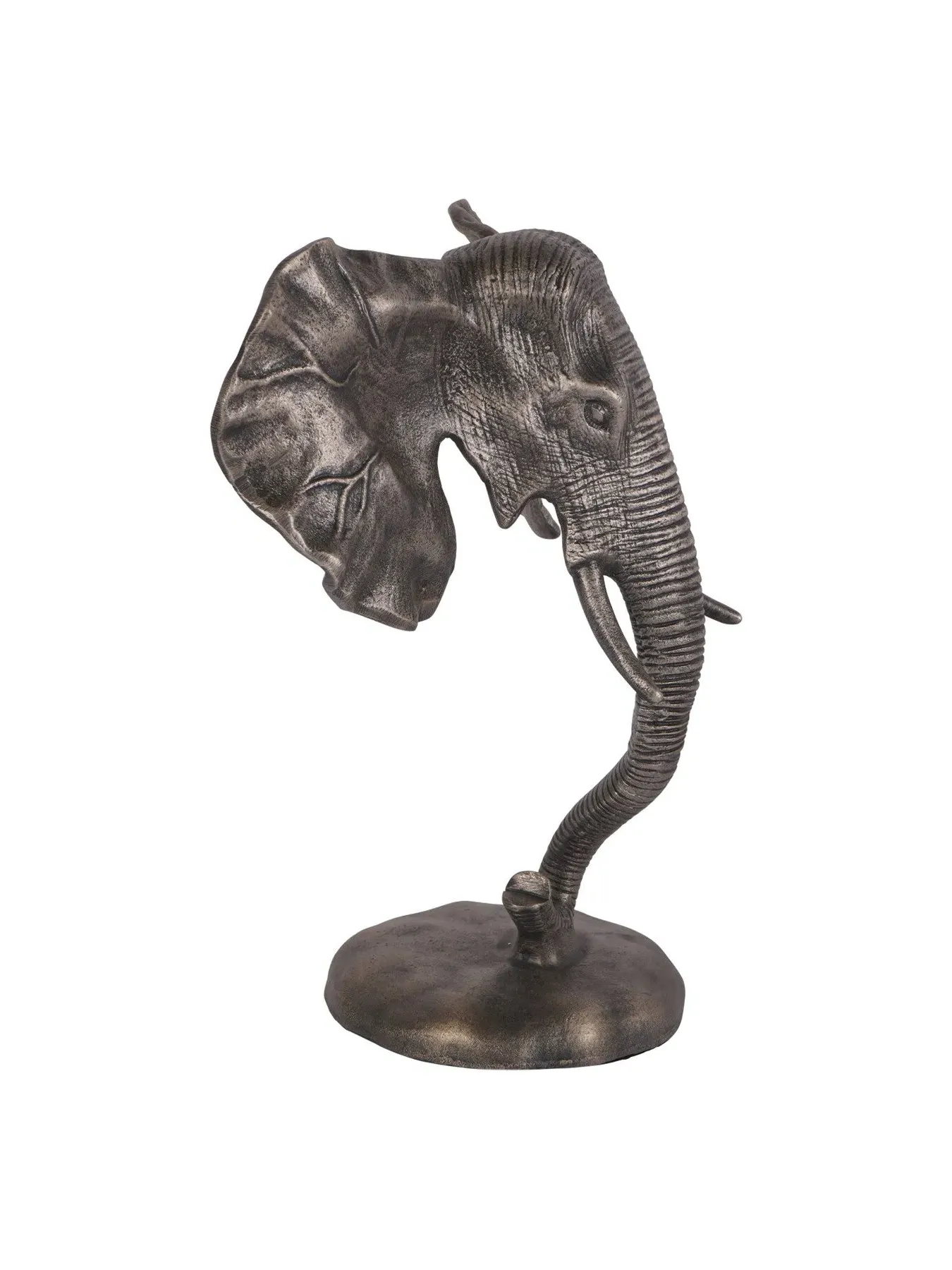 Elephant Sculpture Decorative - Bronze, Aluminium