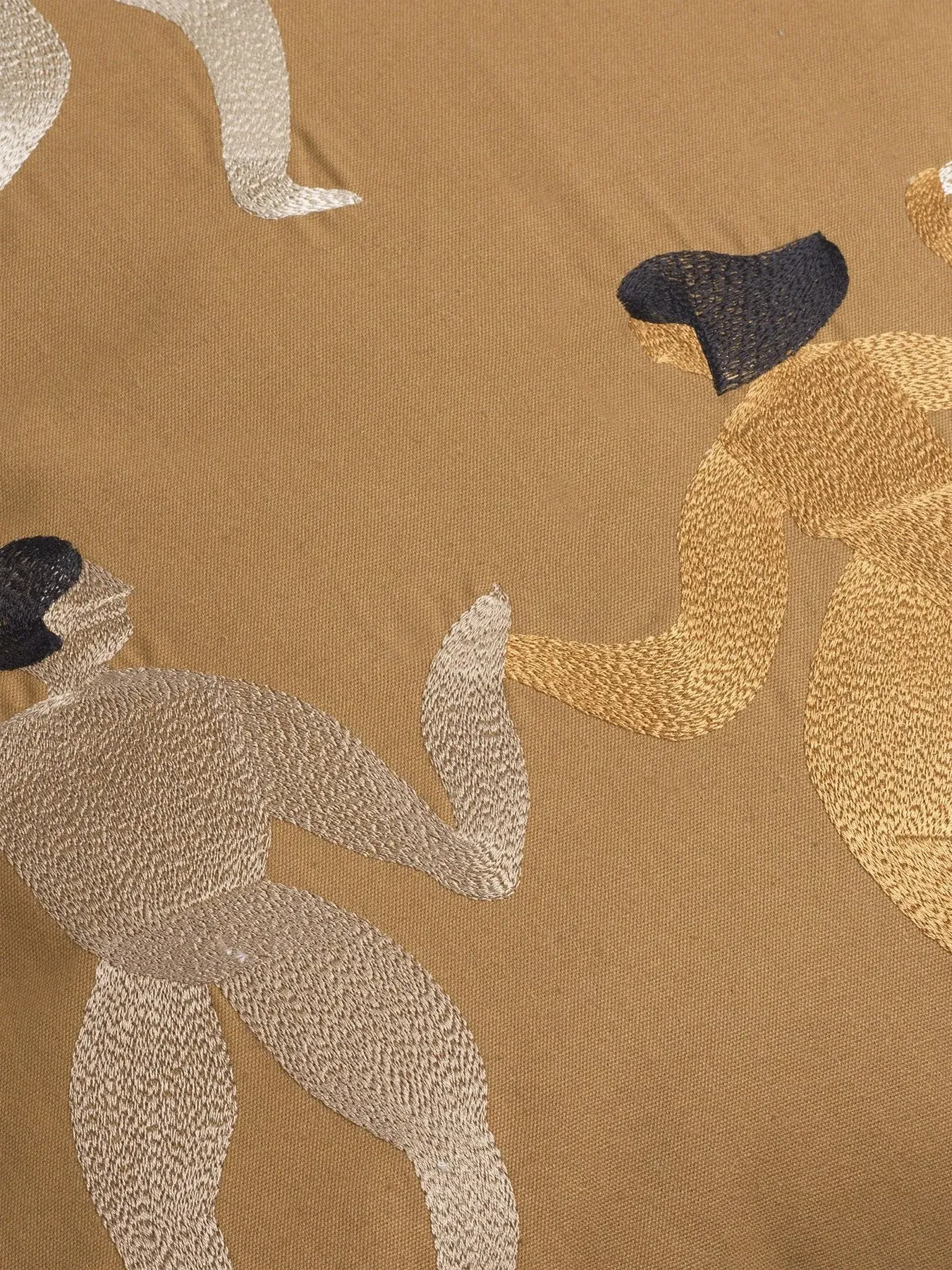 Free Cushion with Embroidery - Sugar Kelp, Cotton