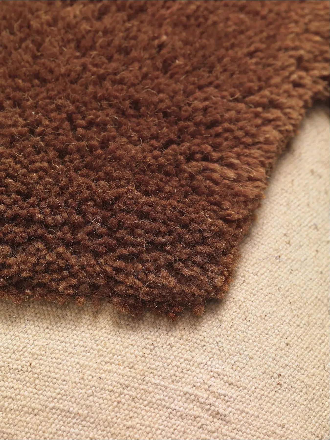 Lay Cushion with Tufted Design - Sand, Cotton