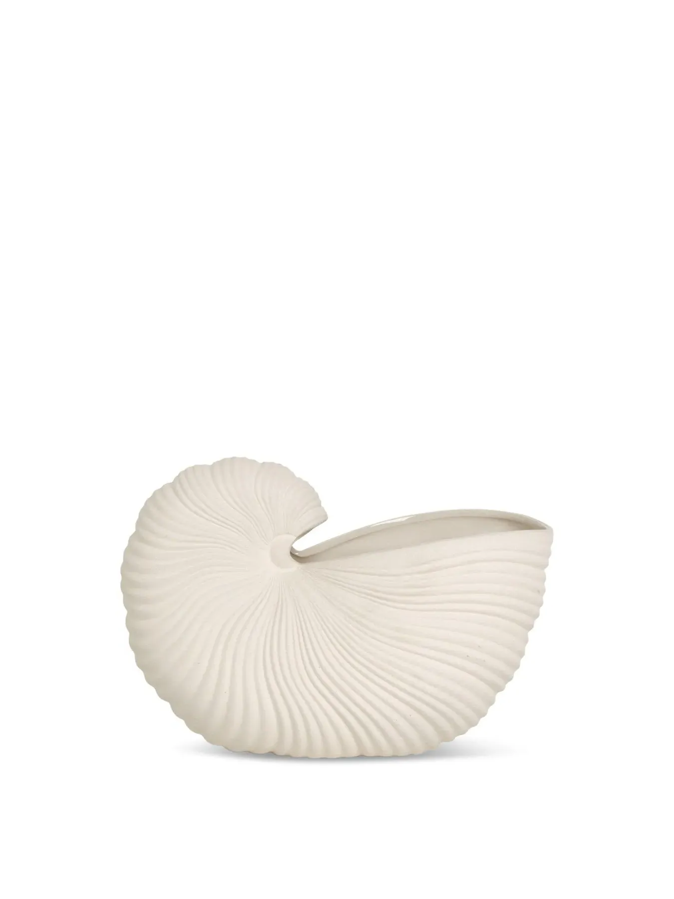 Shell Pot - Off-White, Ceramic image