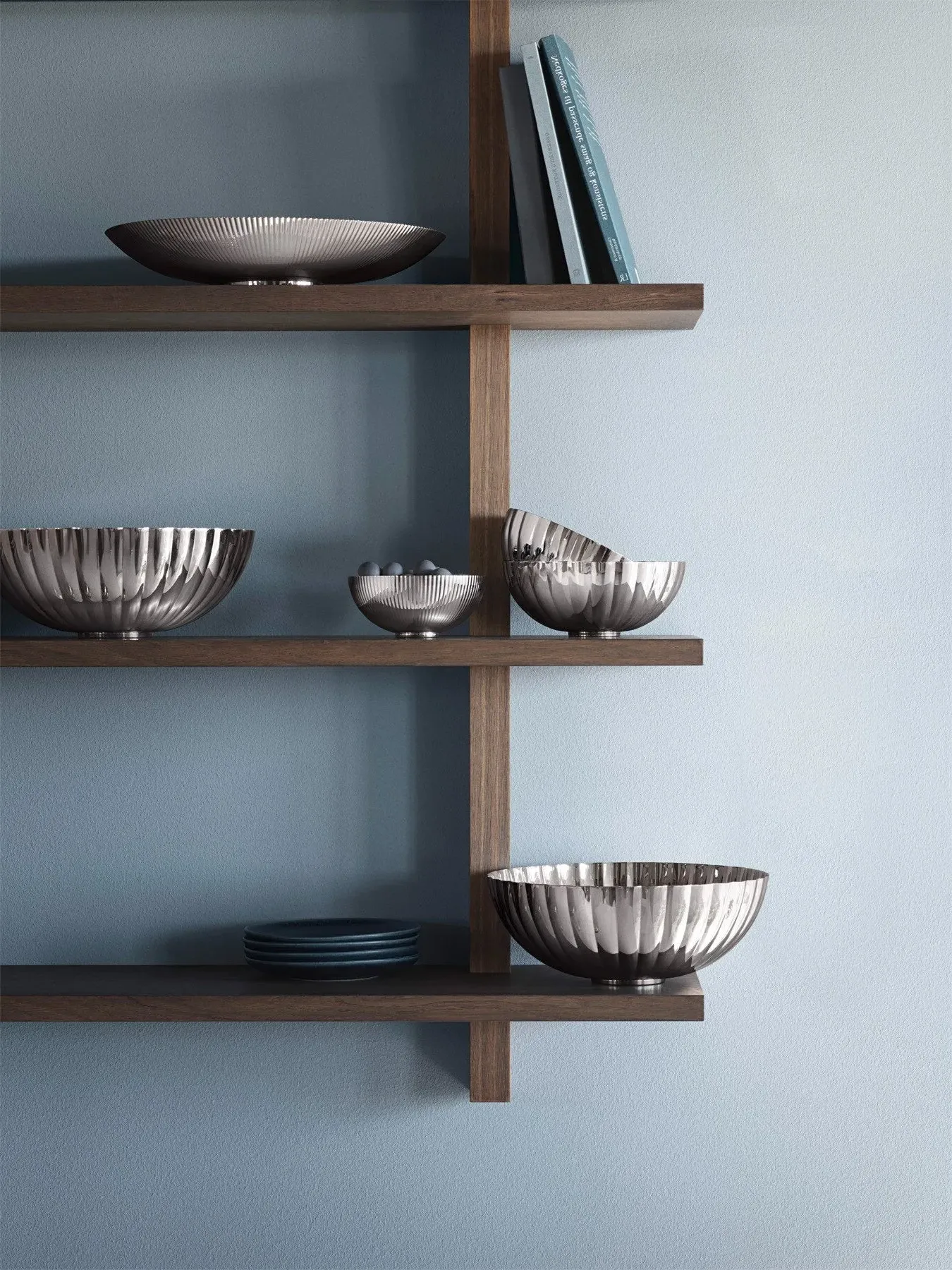 Large Decorative Bowl - Steel, Stainless Steel