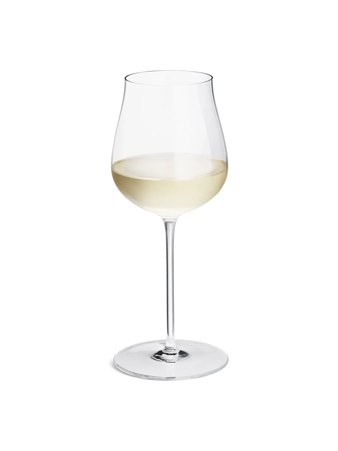 White Wine Glass Set of 6 - Clear, Crystal