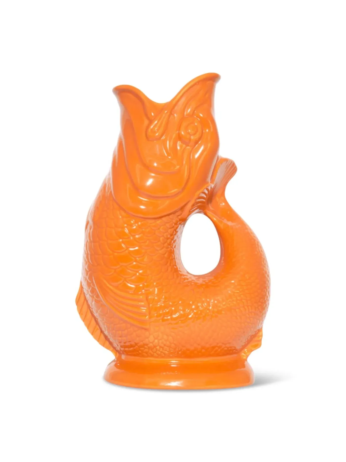 1.2L Water Jug with Sound Feature - Orange, Ceramic image