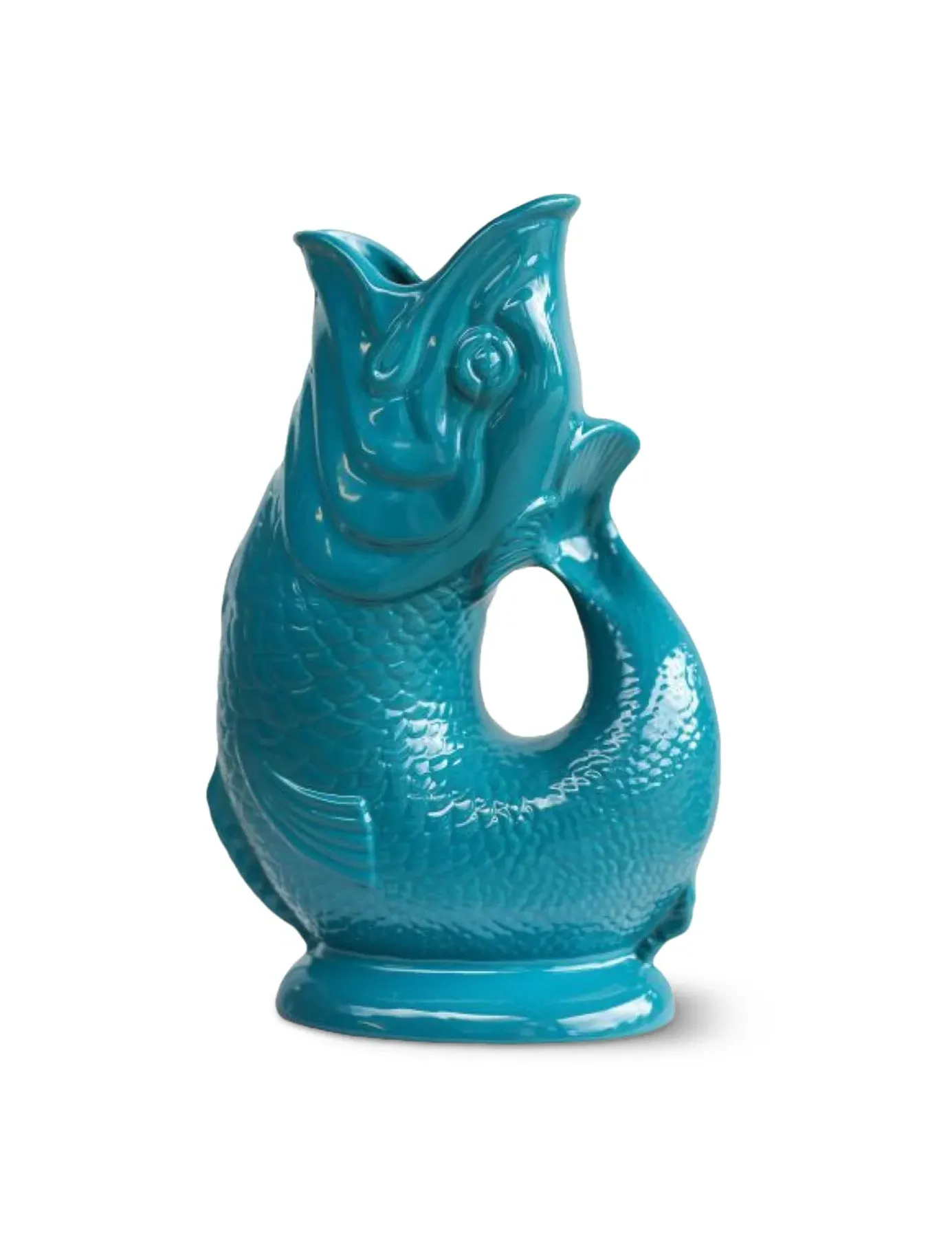 1.2L Water Jug with Sound Feature - Teal, Ceramic image