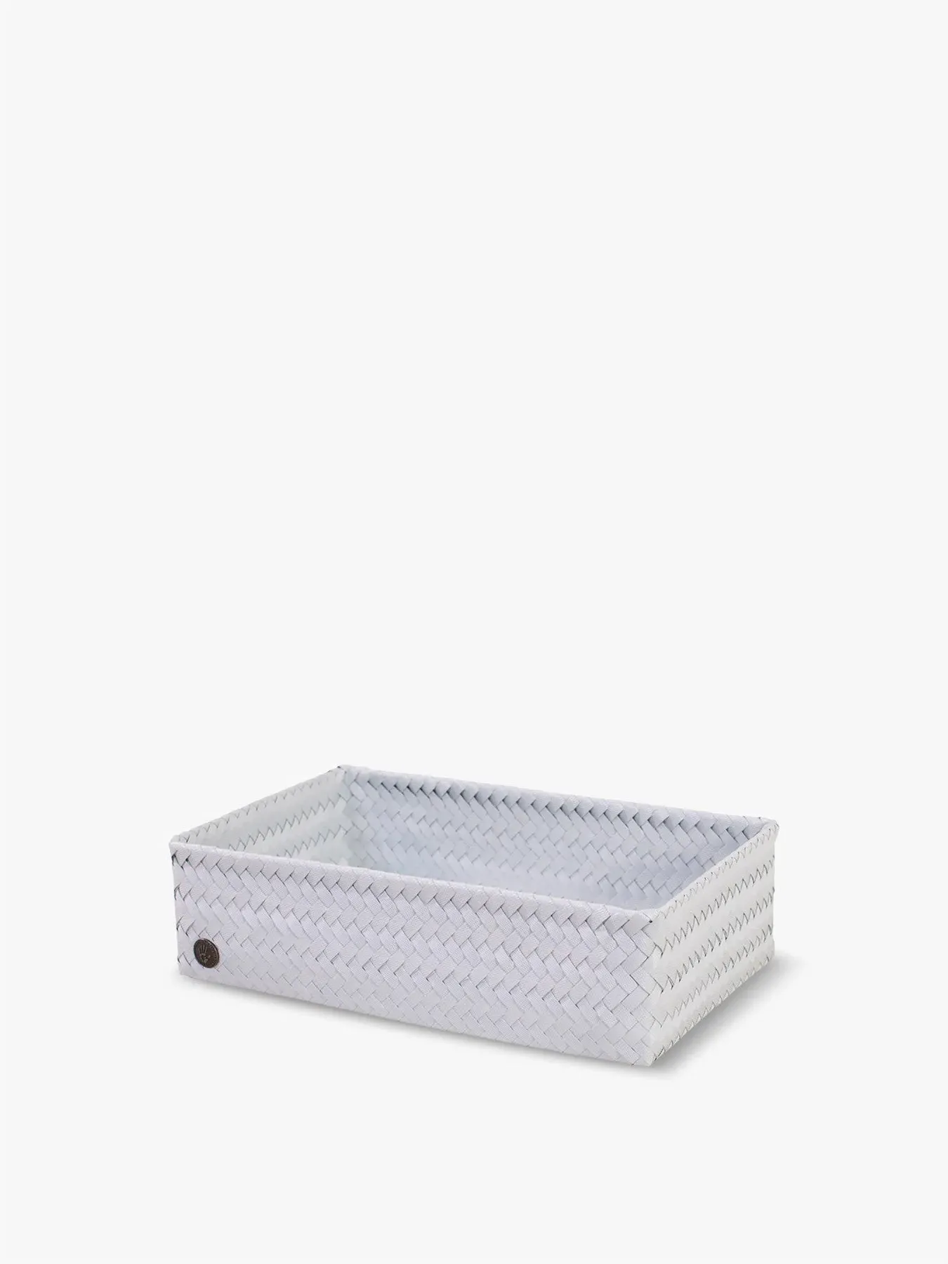 Large Storage Basket - Ice Grey, Recycled Plastic image