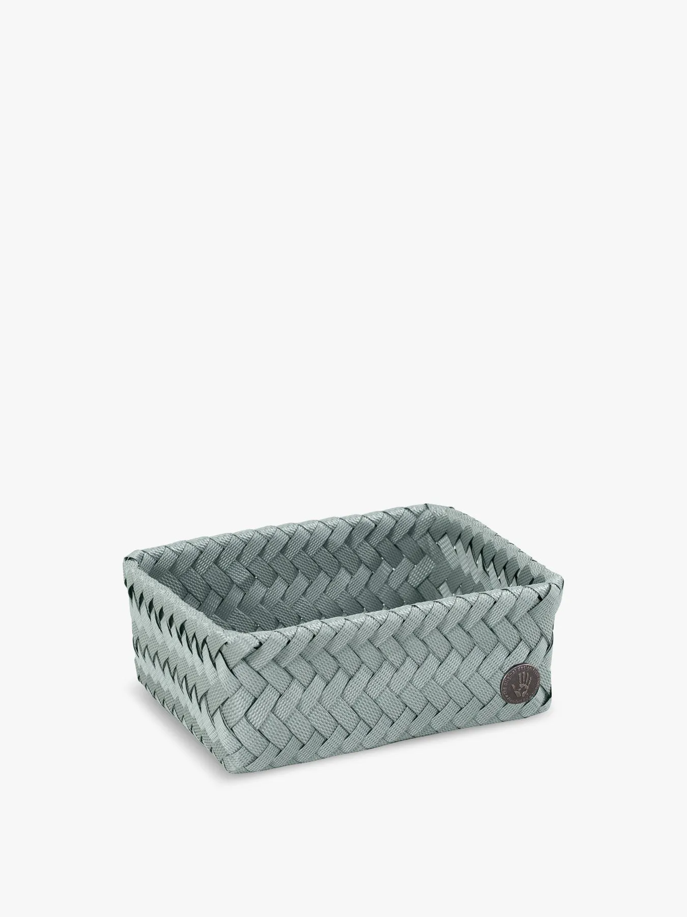 Small Storage Basket - Eucalyptus, Recycled Plastic image