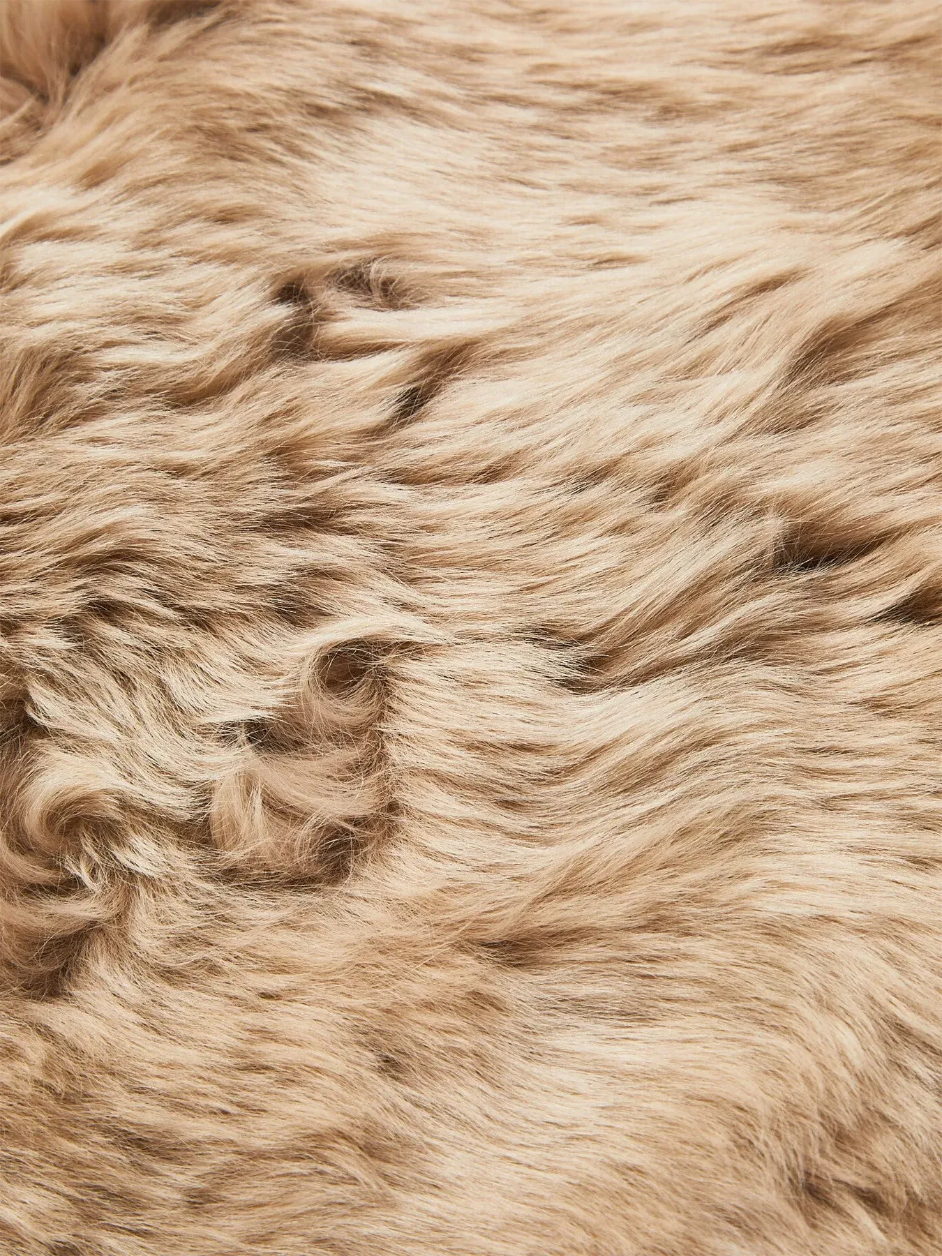 95cm Sheepskin Rug - Oyster, Natural Wool