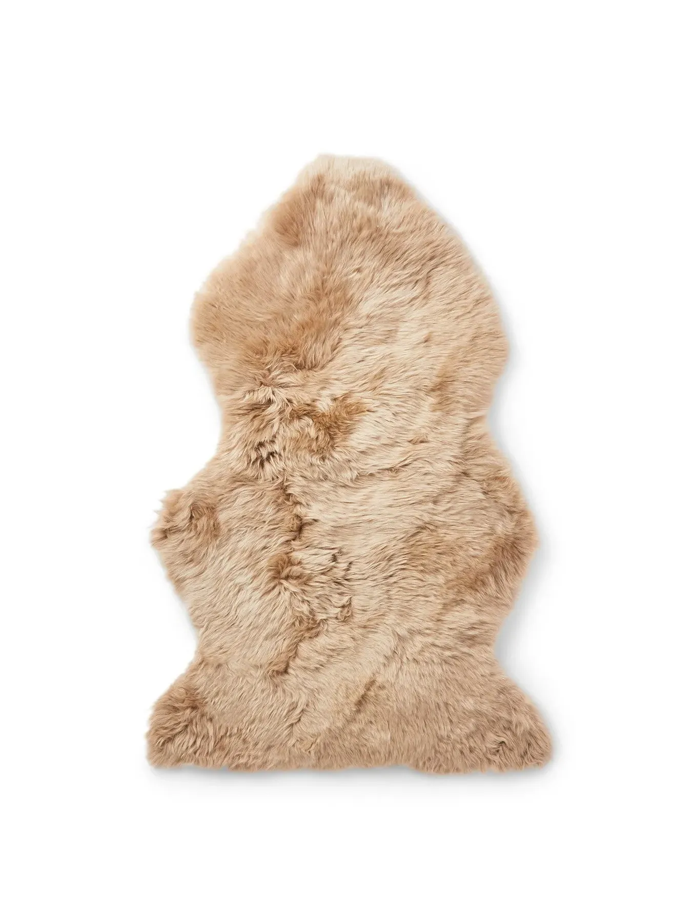 95cm Sheepskin Rug - Oyster, Natural Wool image