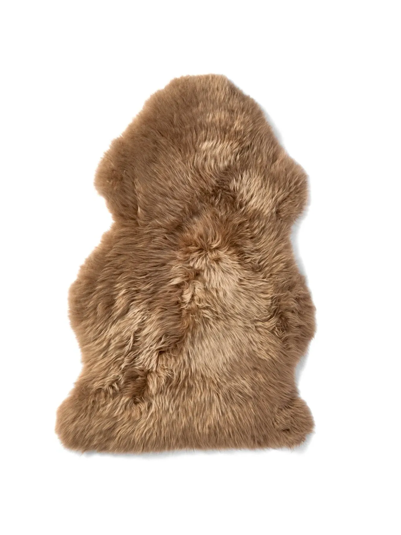 95cm Sheepskin Rug - Taupe, New Zealand Wool image