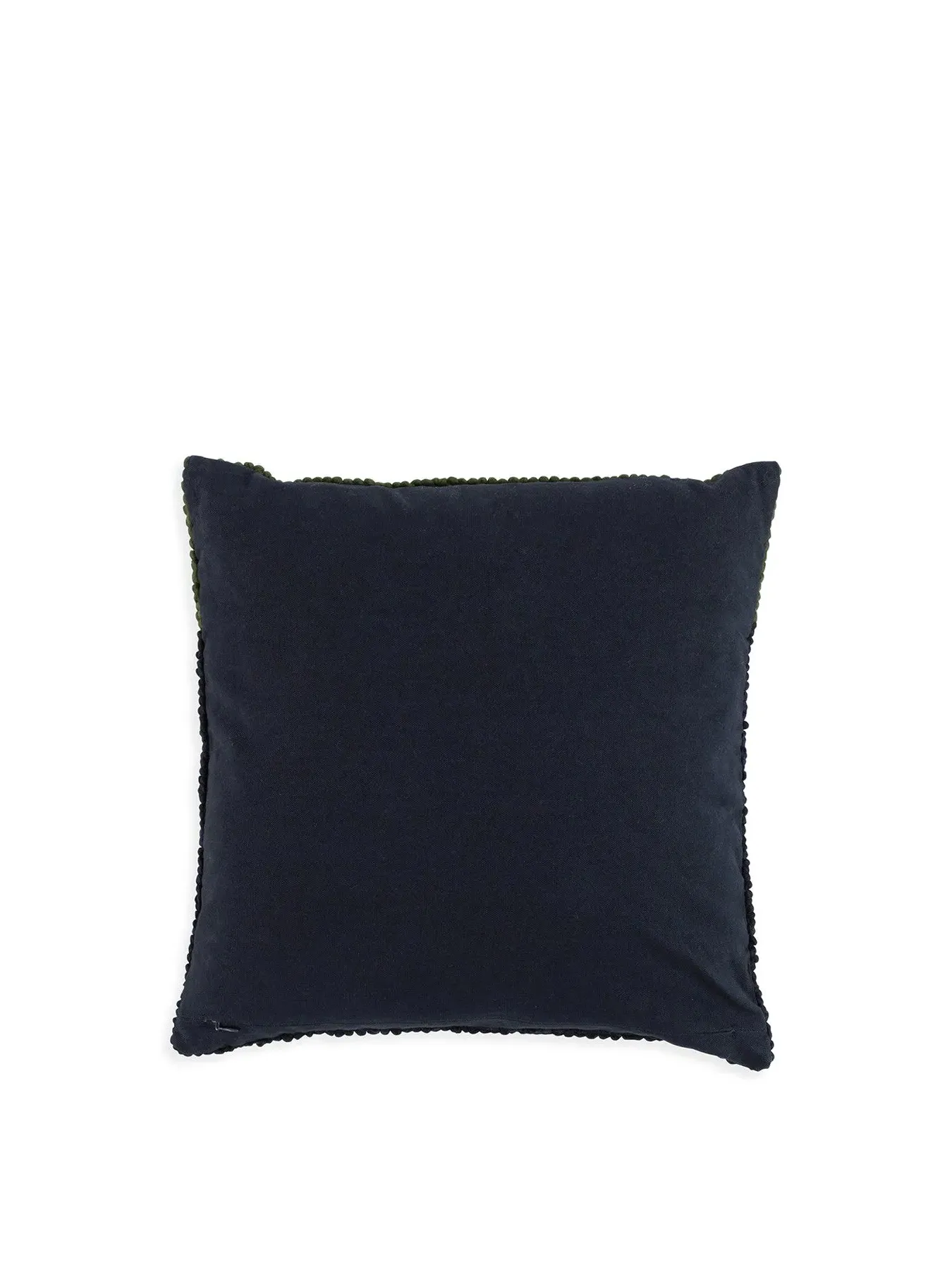 45x45cm Loop Cushion - Navy, Fabric