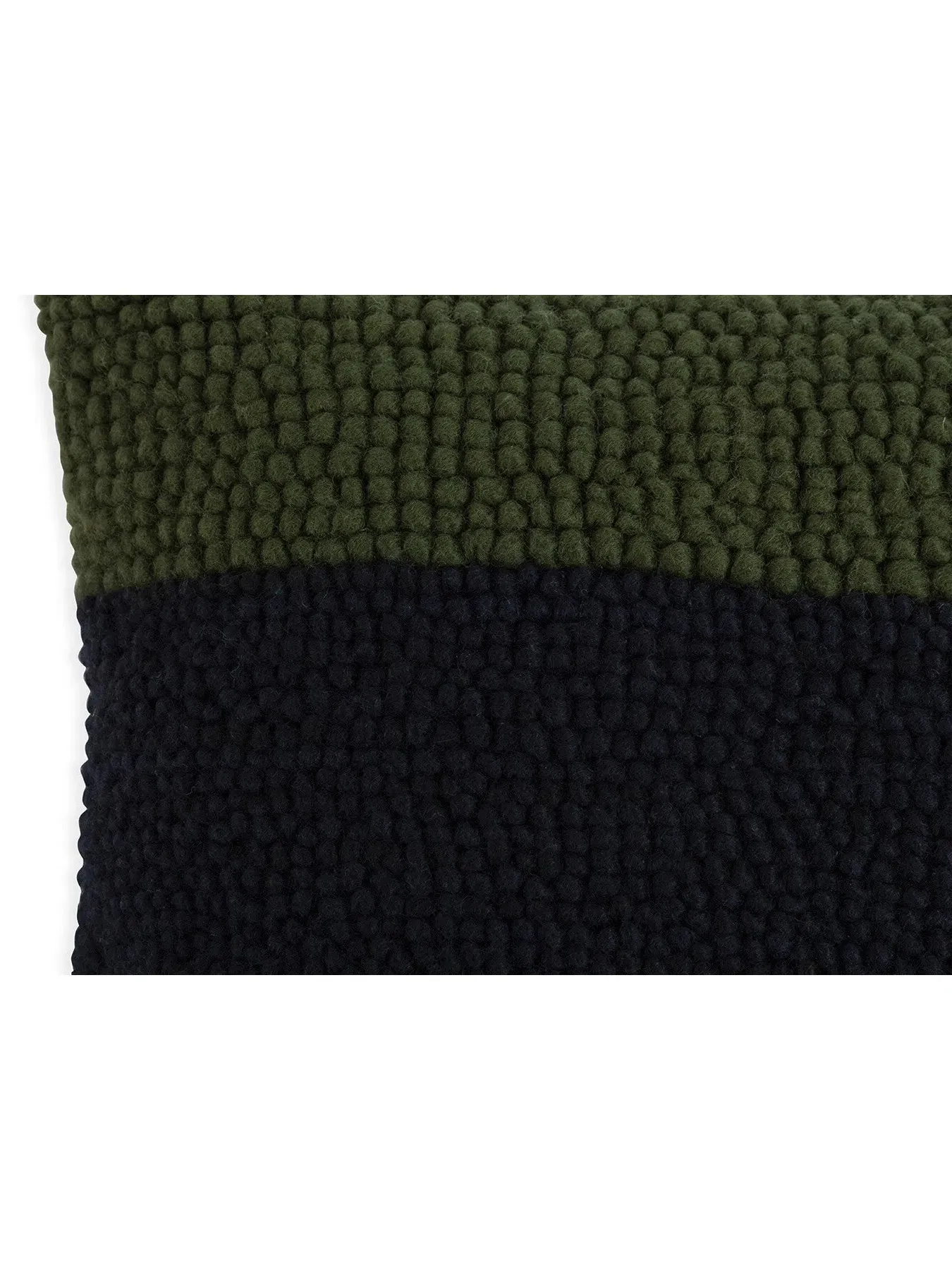 45x45cm Loop Cushion - Navy, Fabric