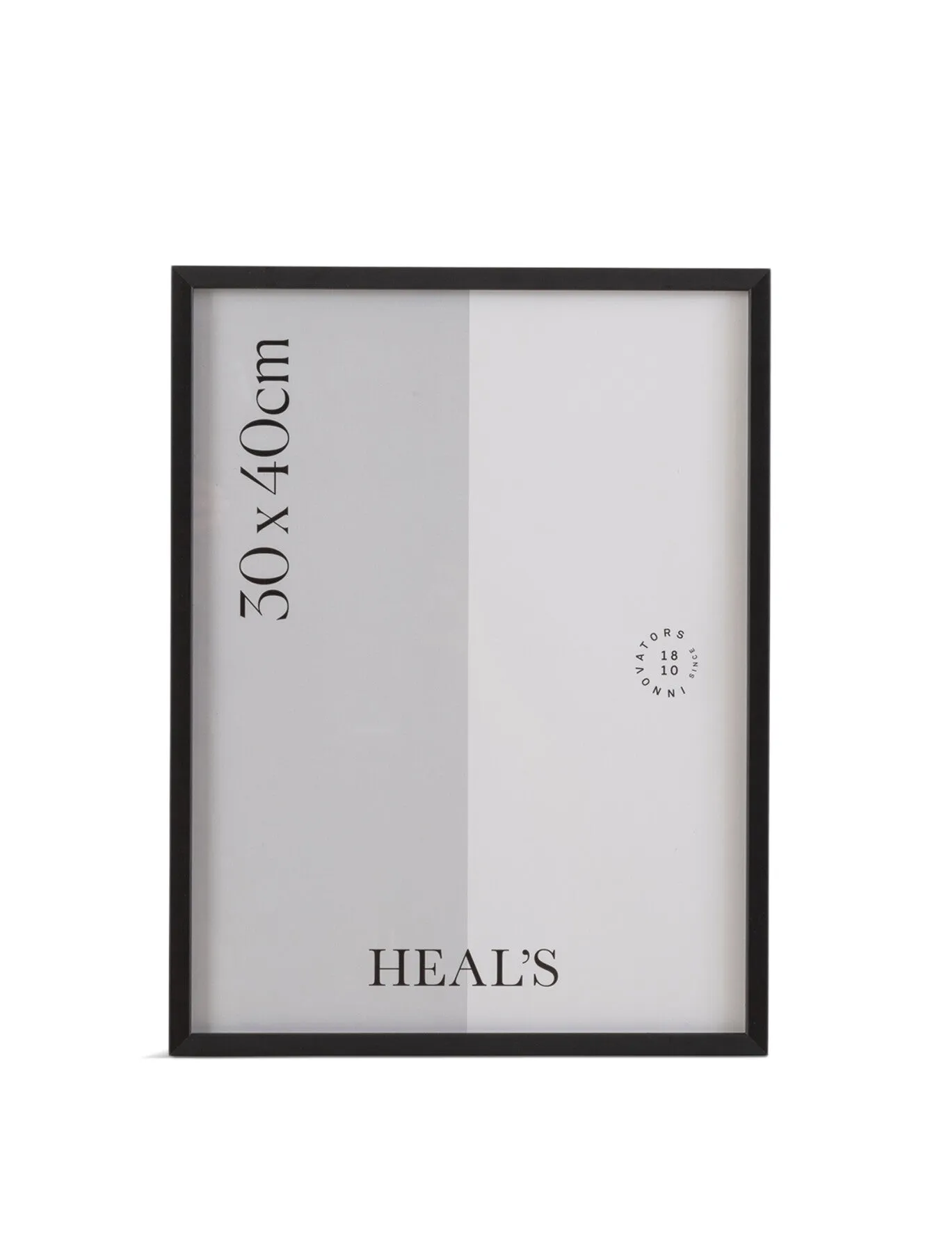 50x70cm Gallery Frame with Glass - Black, Wood