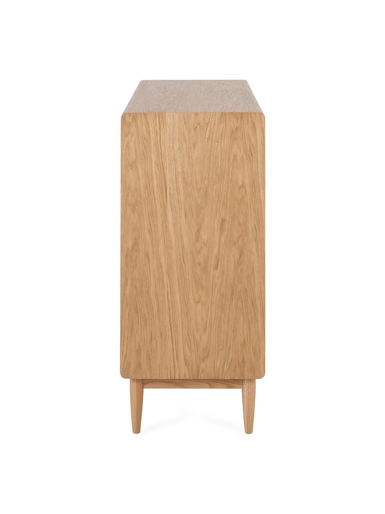 8 Drawer Wide Chest - Natural Oak, Oak