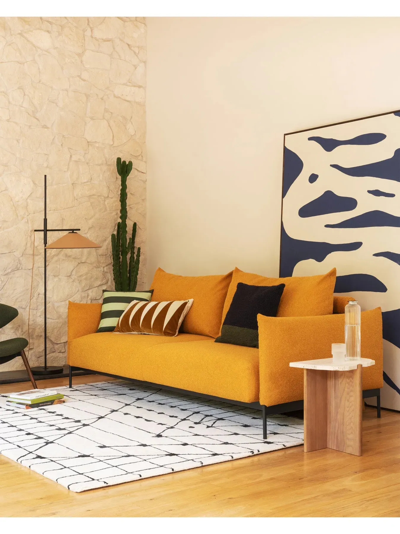 Adjustable Floor Lamp - Black