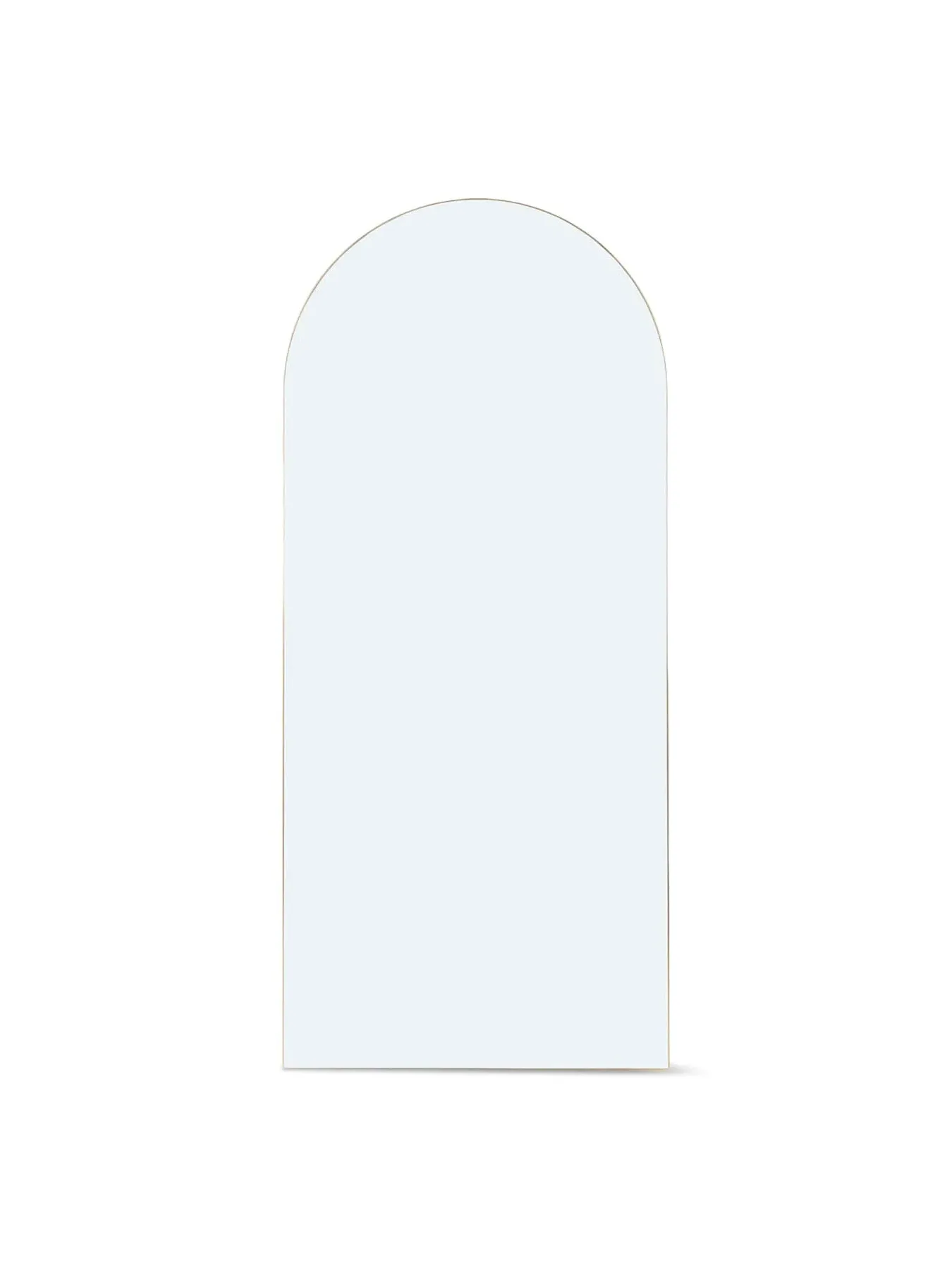 Arch Floor Mirror - Gold image