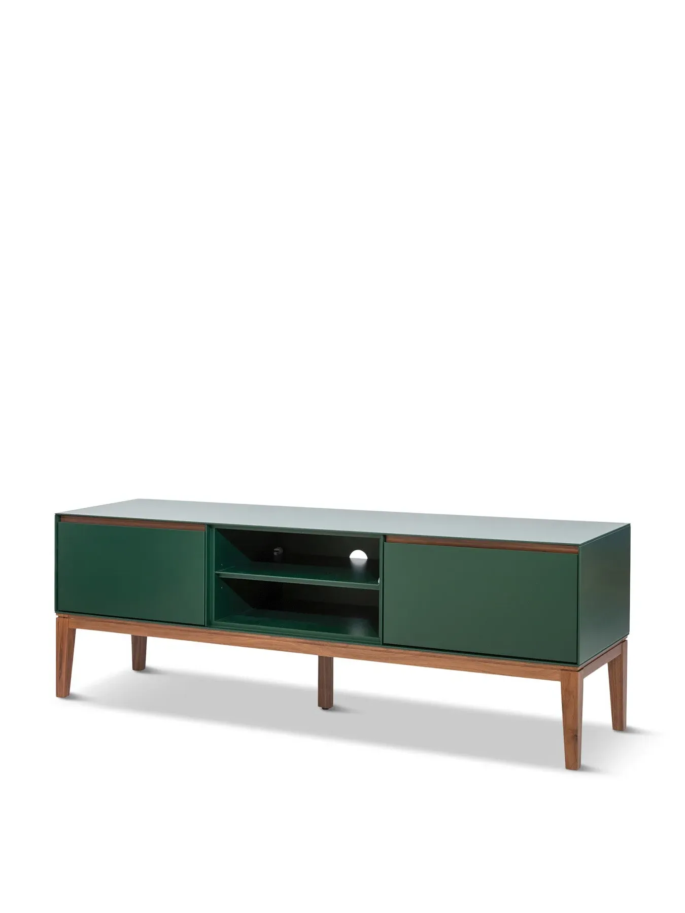AV Unit with Storage - Green